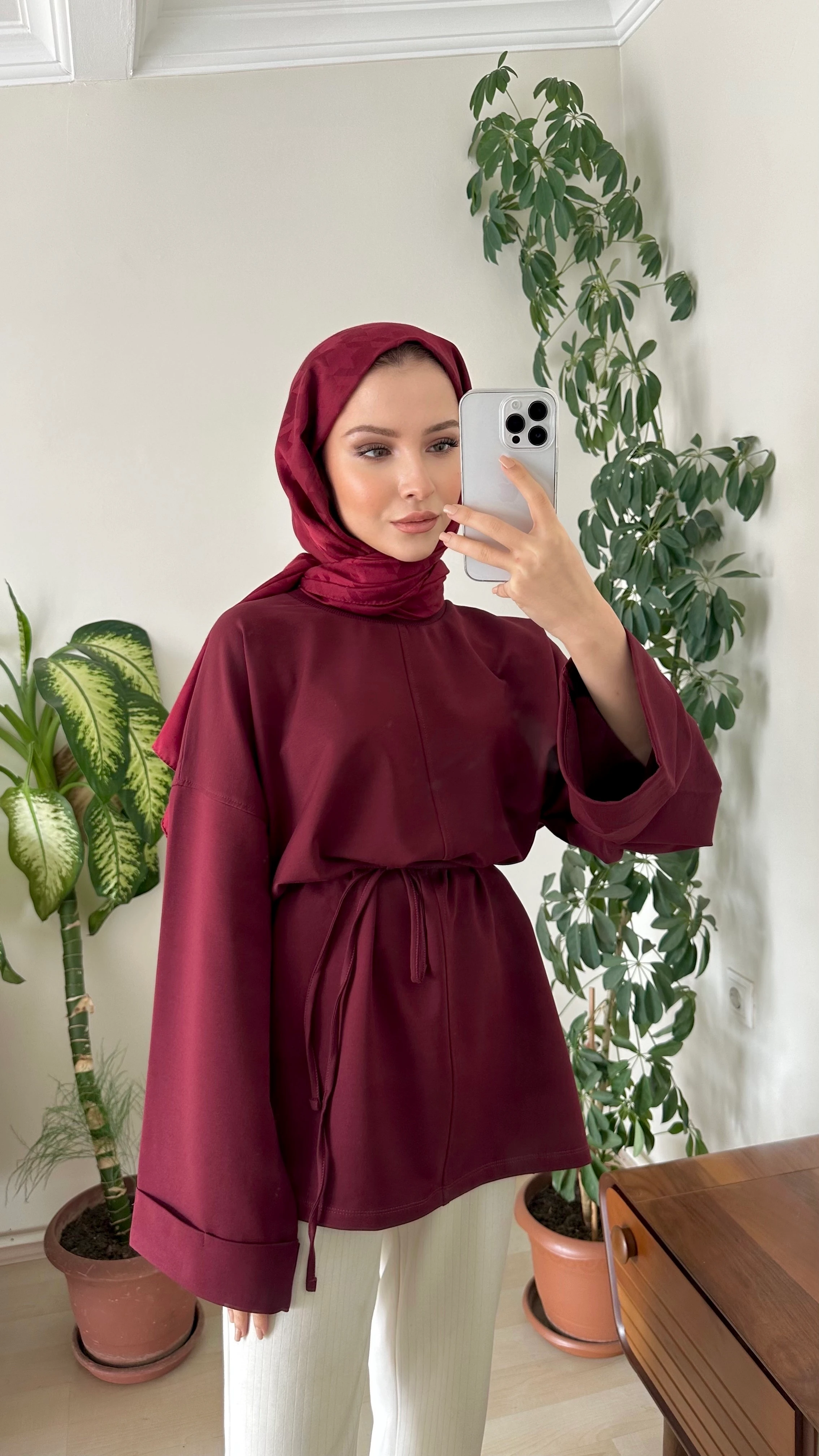 Lena Tunik    - Bordo