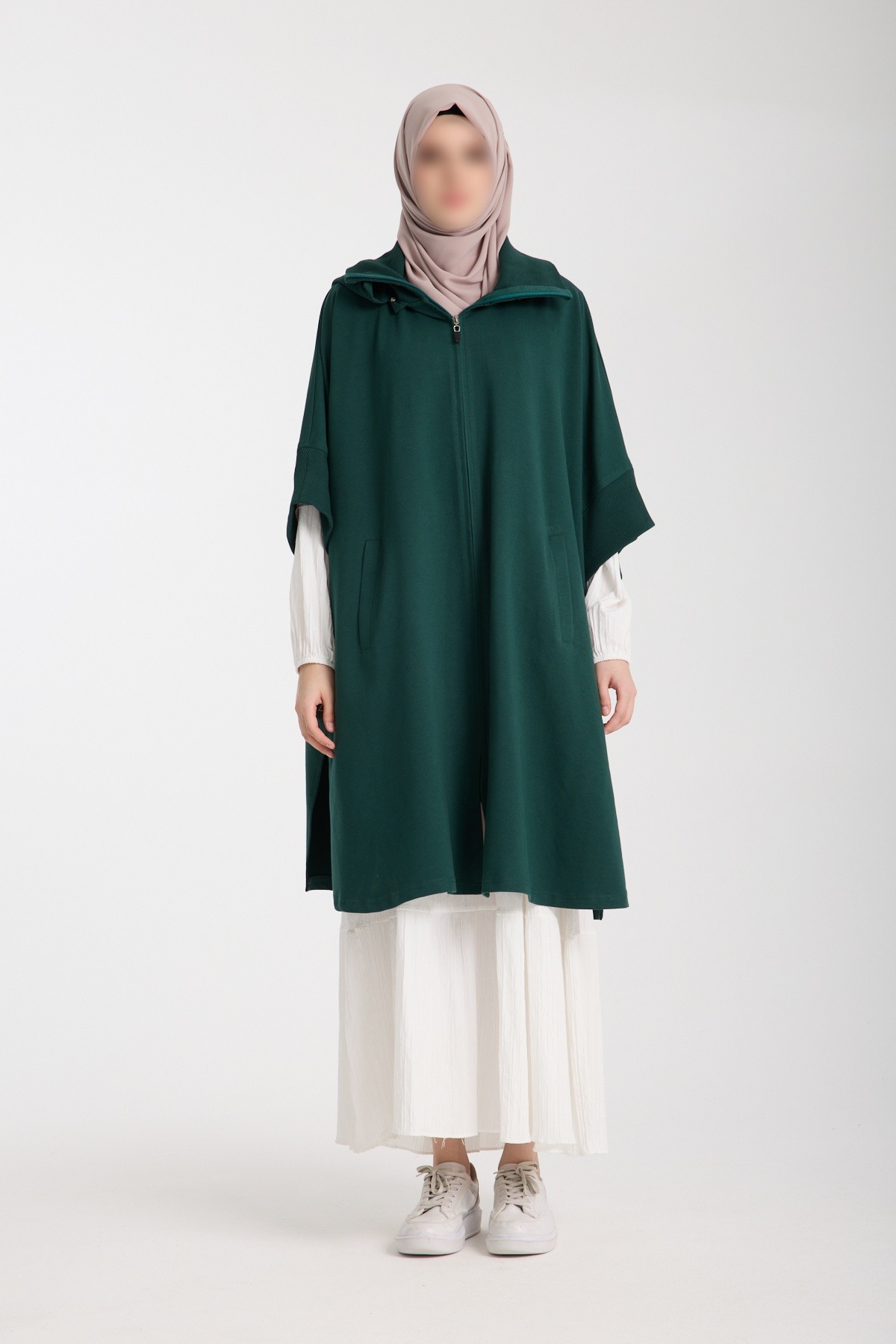 Yeşil Sweat Panço 
