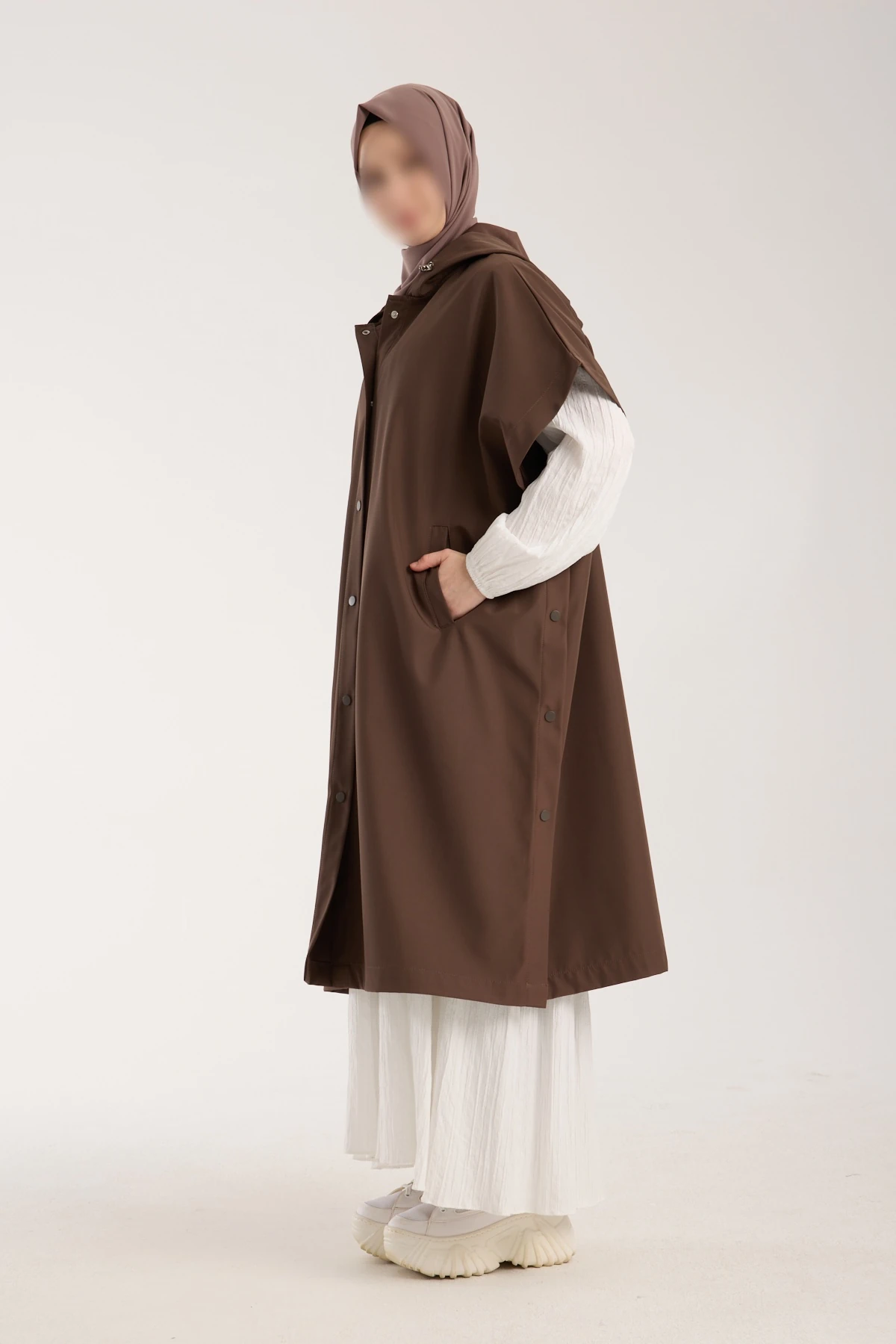 Acı Kahve Panço Yağmurluk