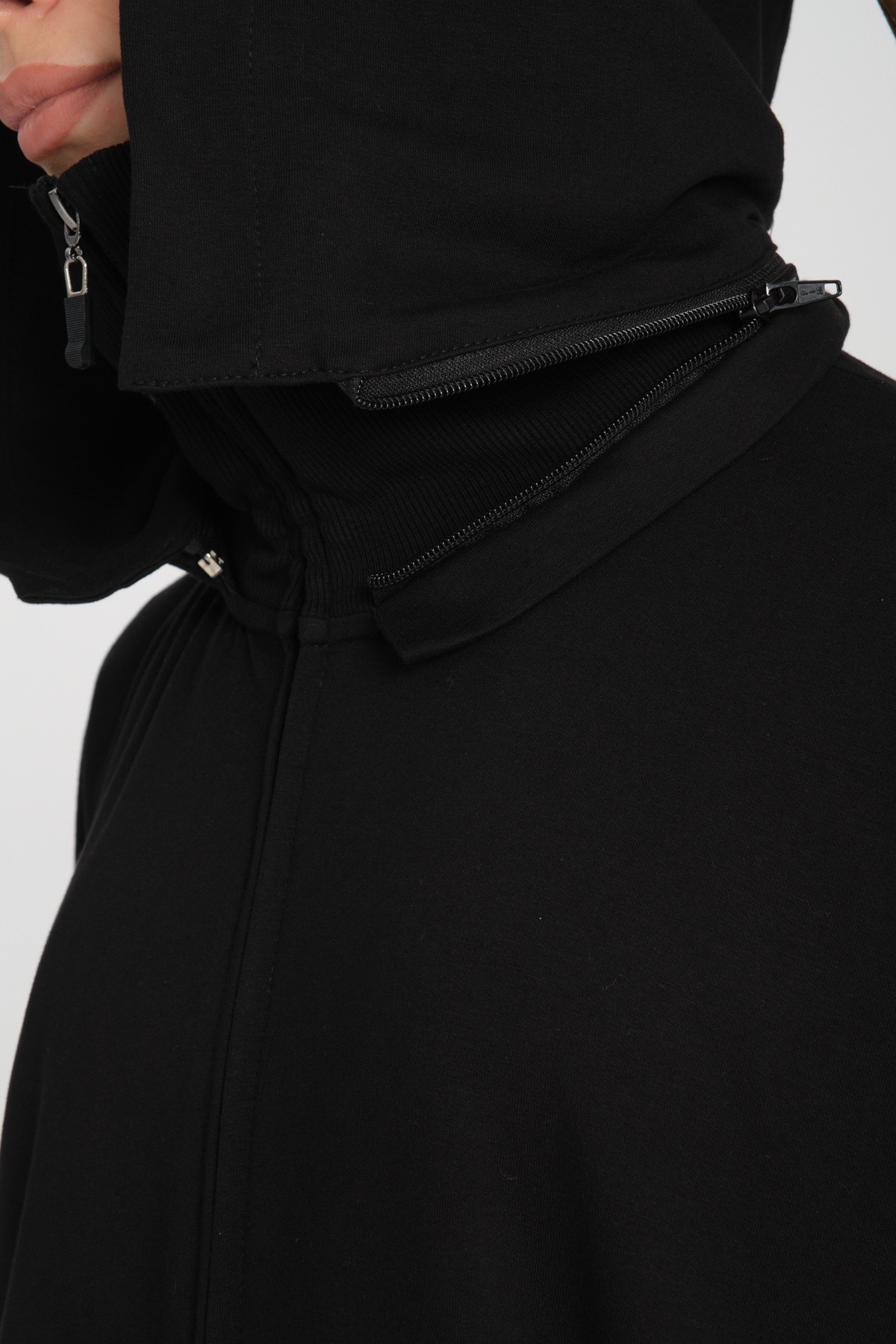Siyah Sweat Panço