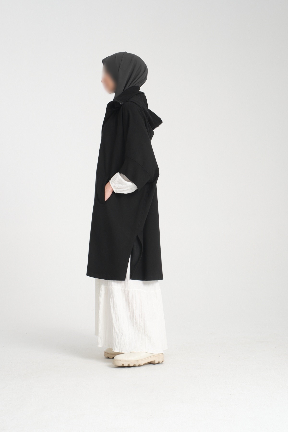 Siyah Sweat Panço