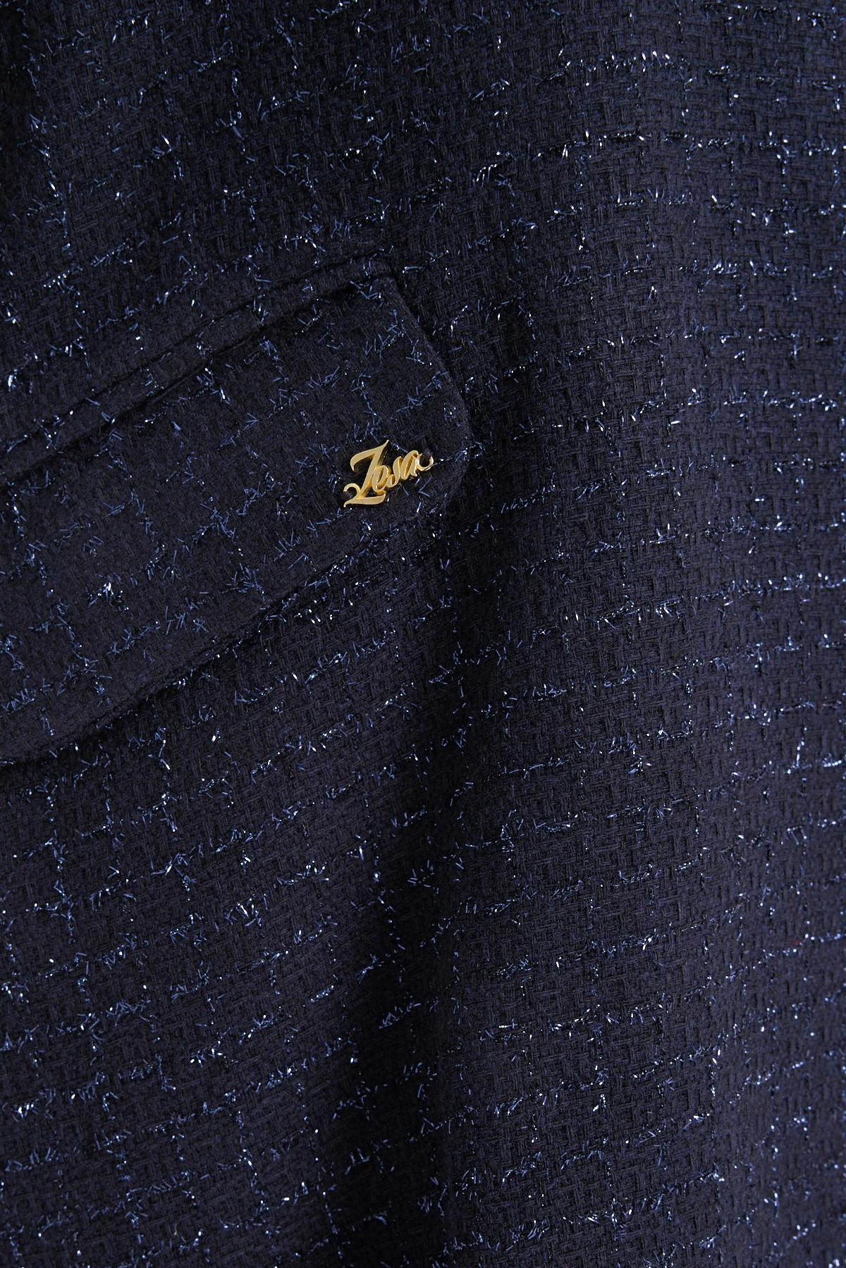 Channell Kumaş Lacivert Panço