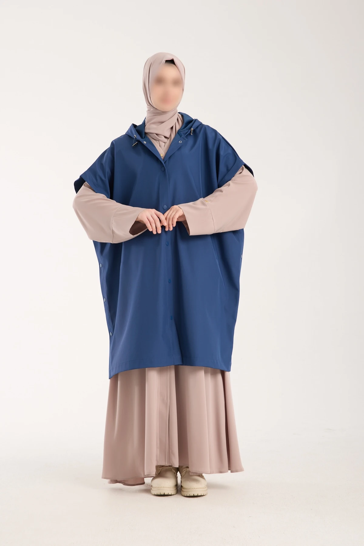 İndigo Panço Yağmurluk