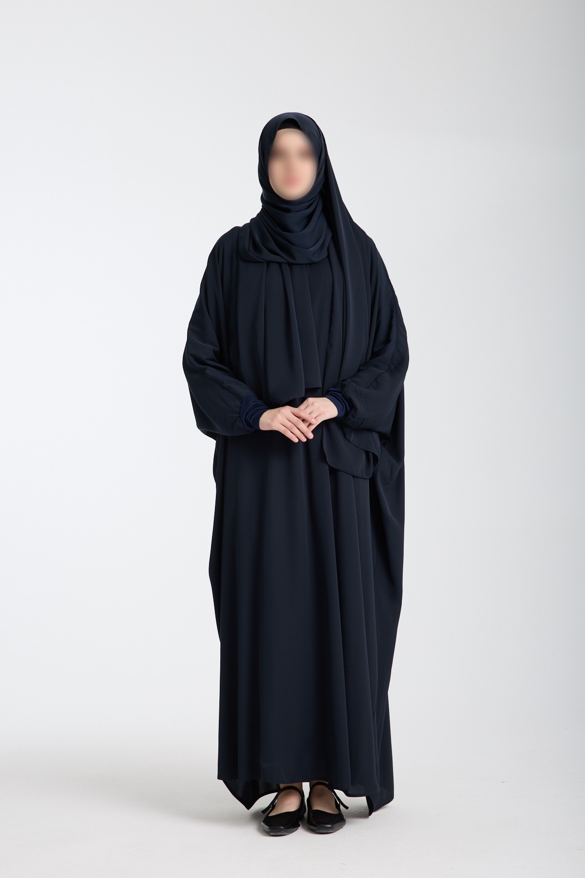 Lacivert Dubai Şal