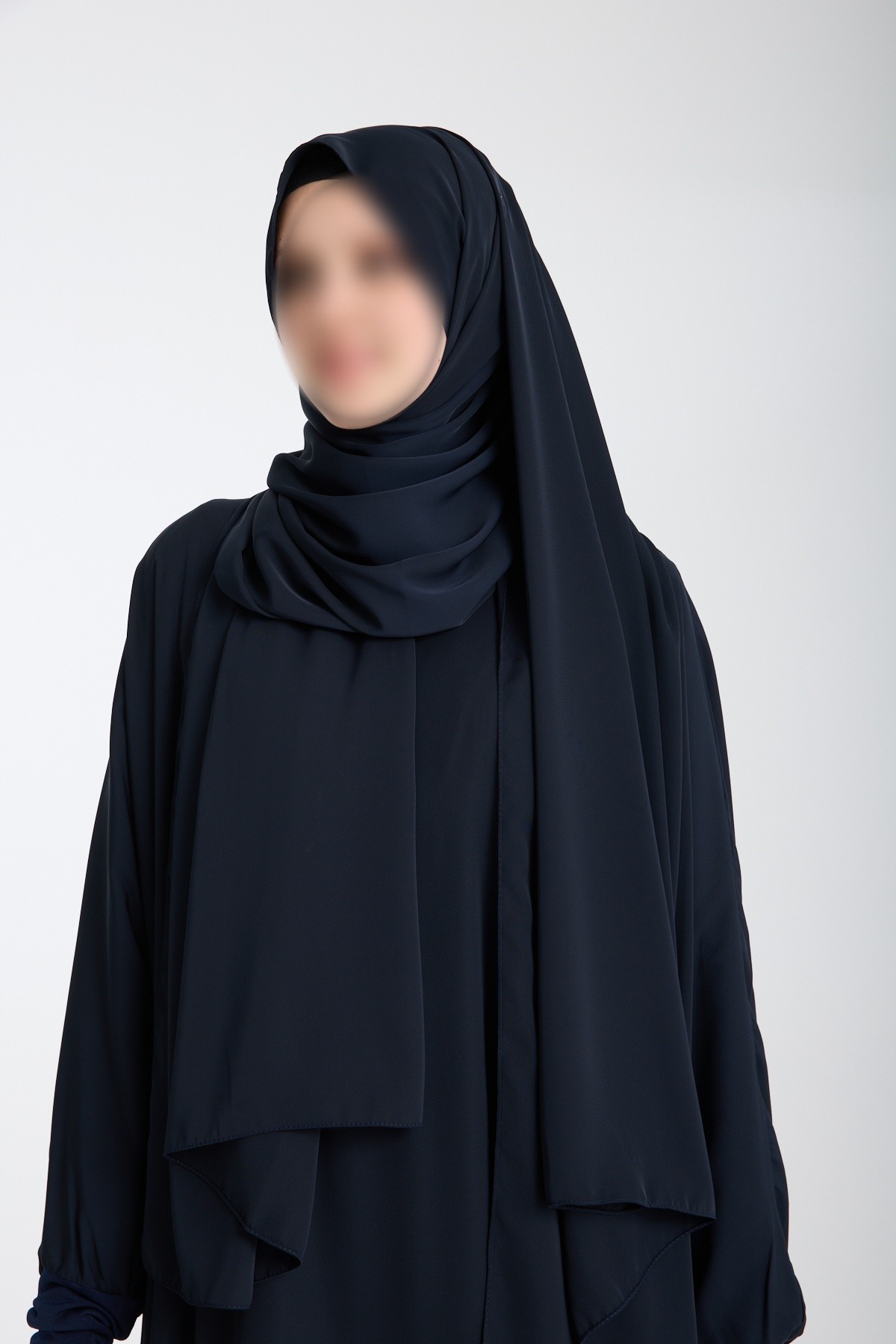 Lacivert Dubai Şal