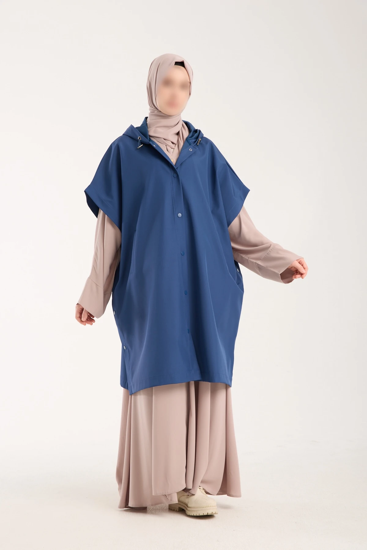 İndigo Panço Yağmurluk