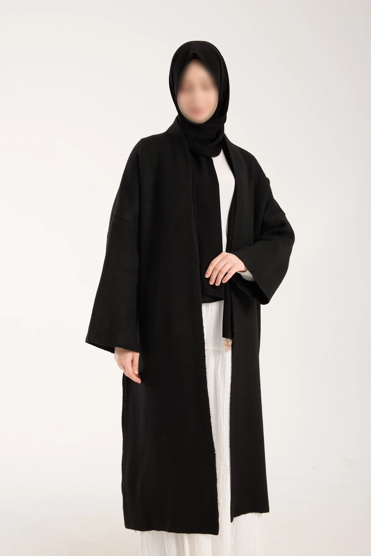 Siyah Kalın Hırka