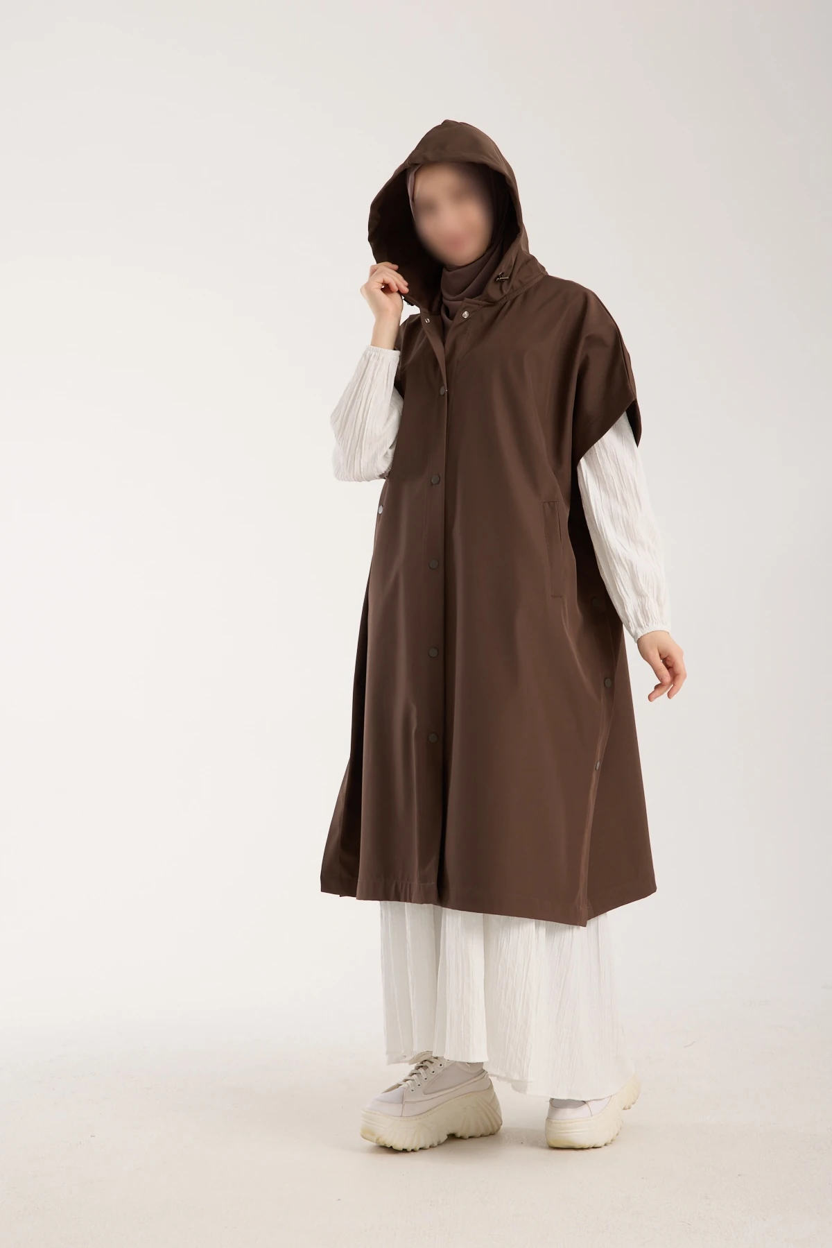 Acı Kahve Panço Yağmurluk