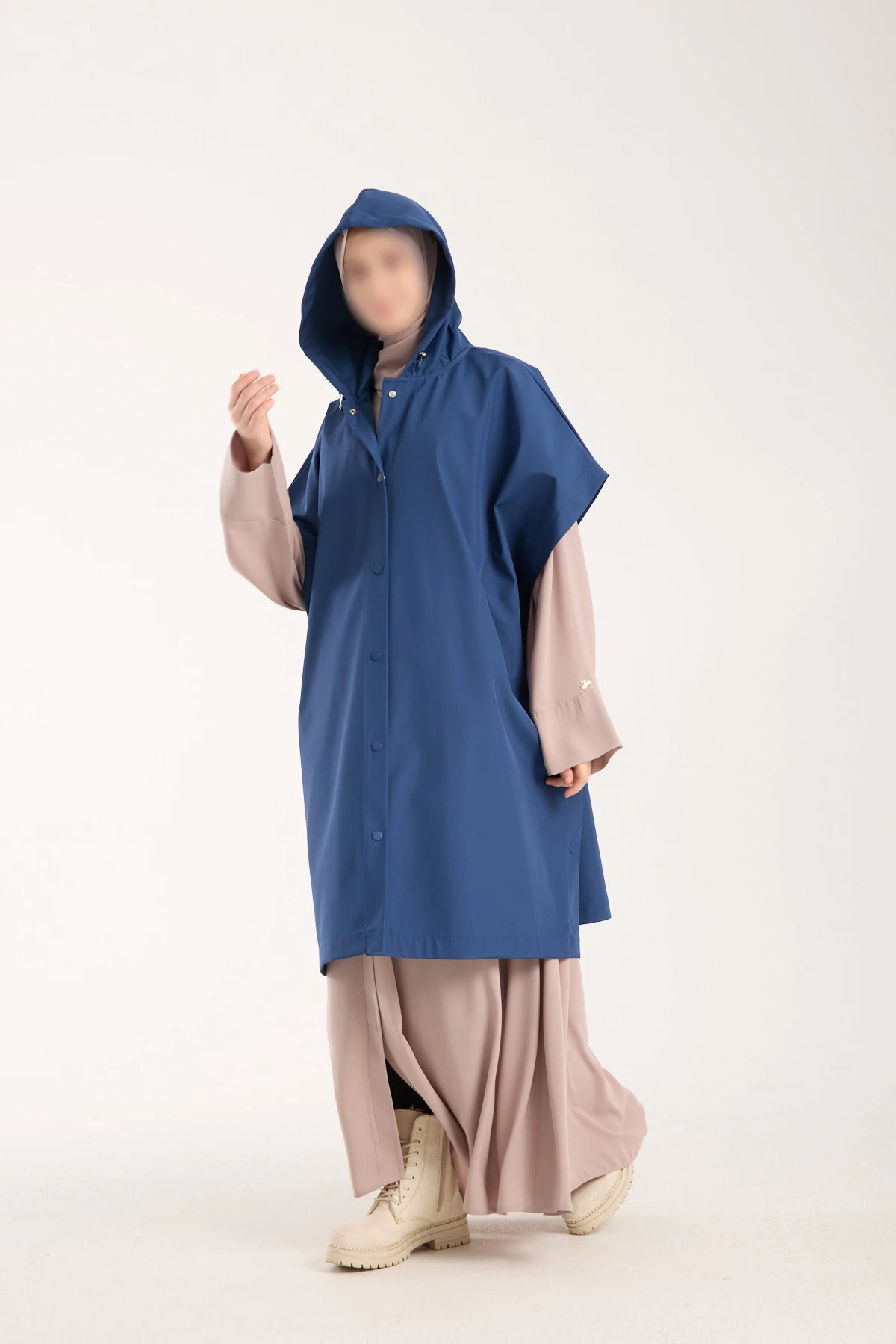 İndigo Panço Yağmurluk
