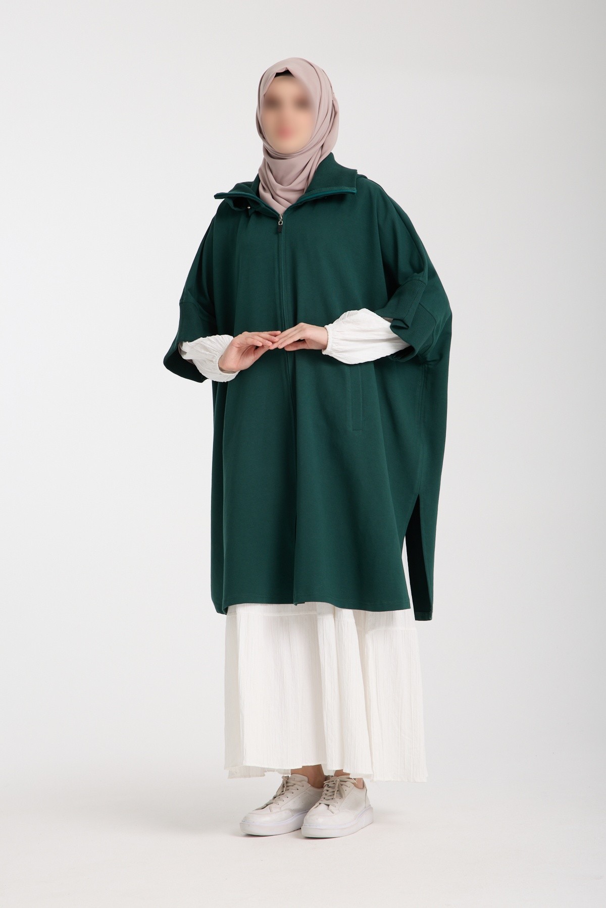 Yeşil Sweat Panço 