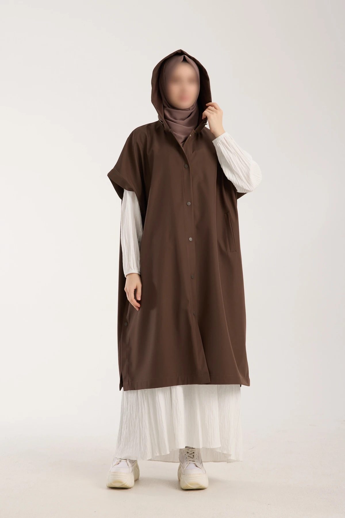 Acı Kahve Panço Yağmurluk