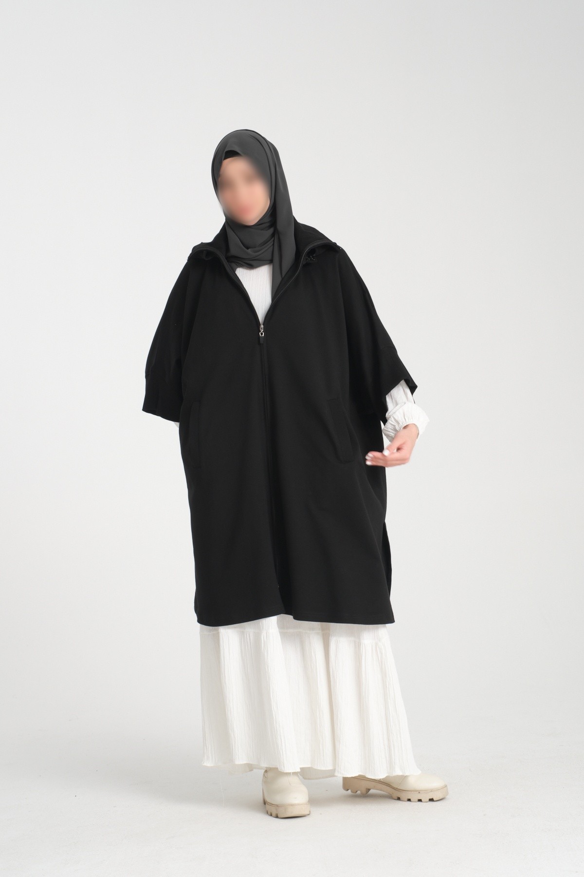 Siyah Sweat Panço