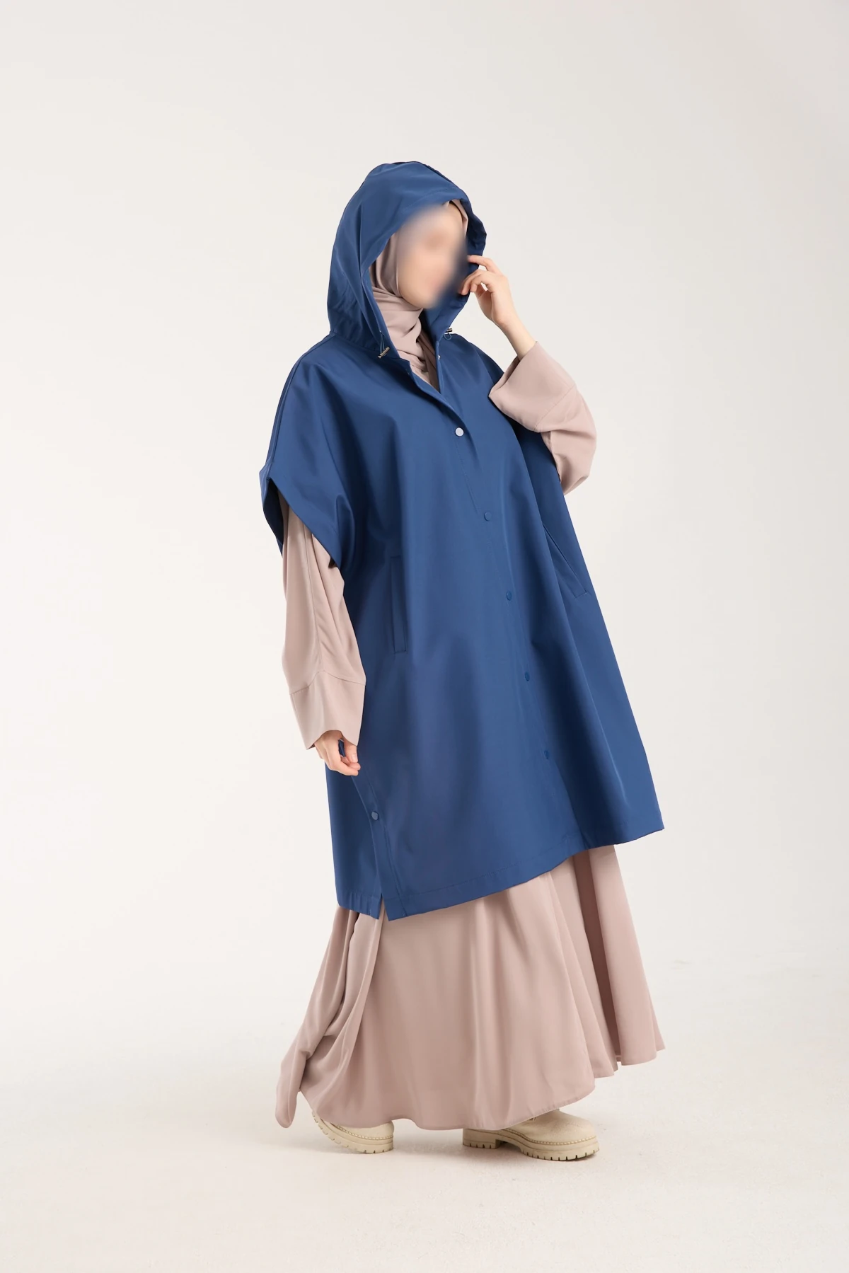 İndigo Panço Yağmurluk