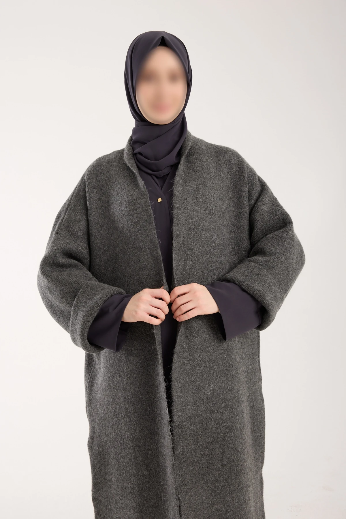 Antrasit Kalın Hırka