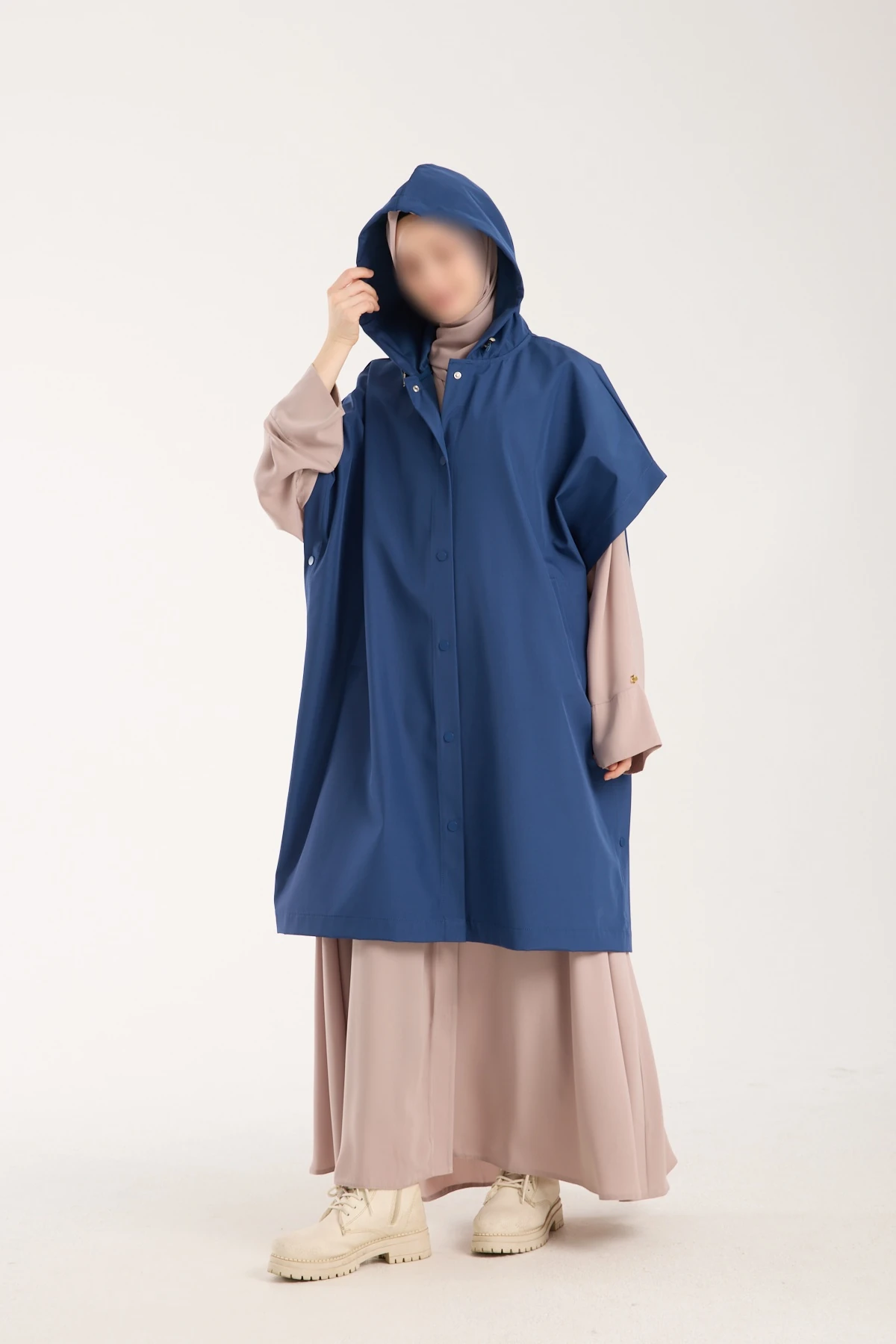 İndigo Panço Yağmurluk