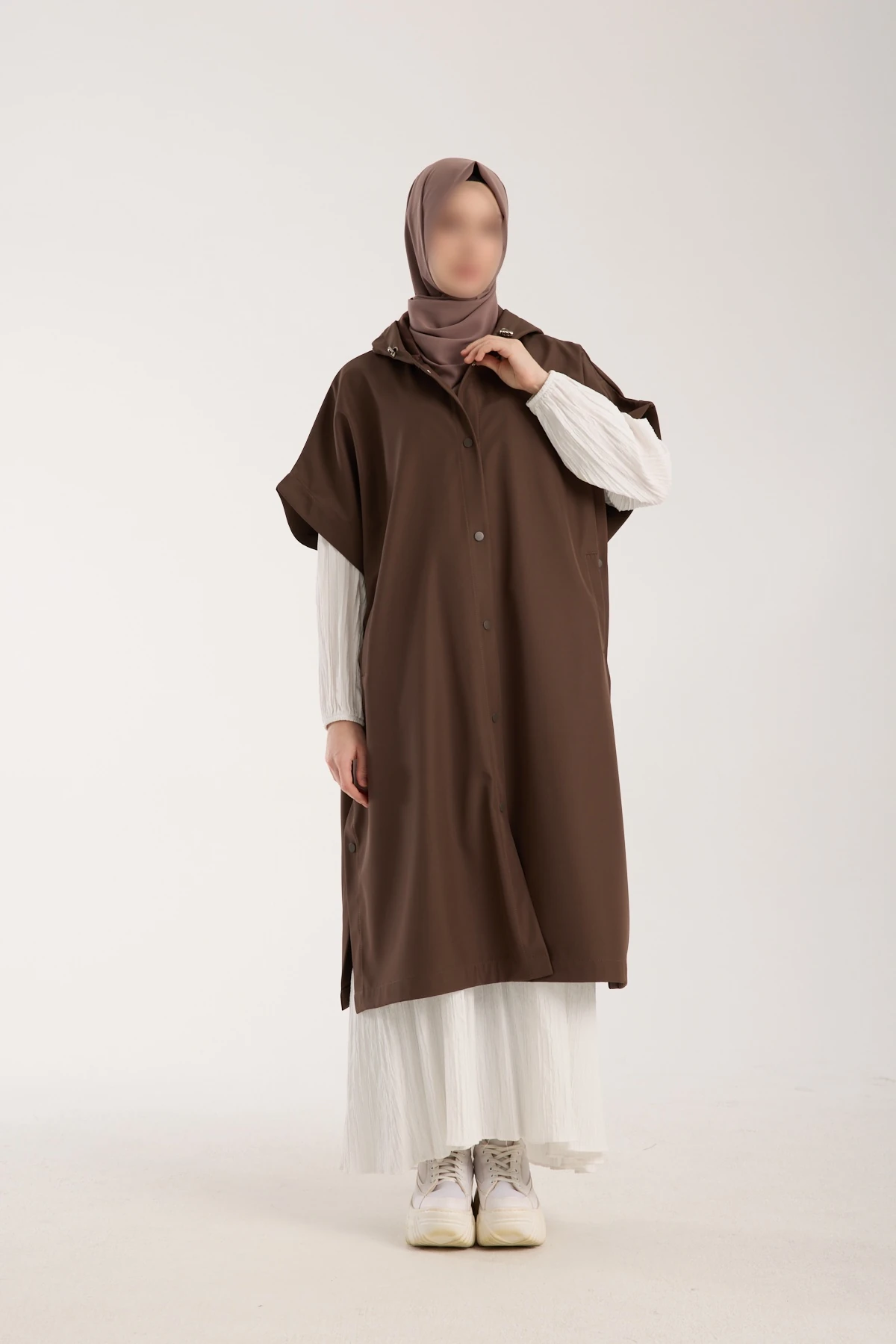 Acı Kahve Panço Yağmurluk