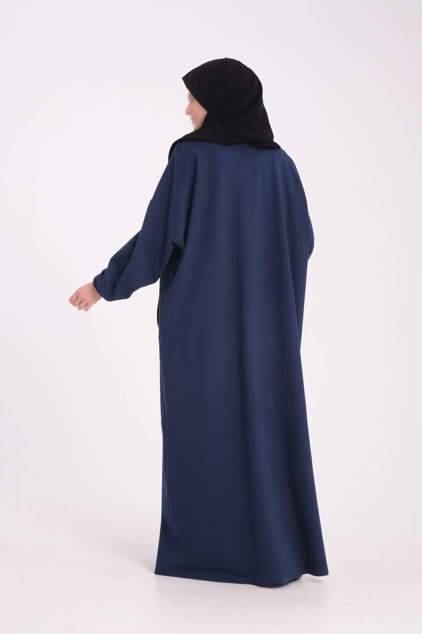 İndigo Sweat Elbise Ferace