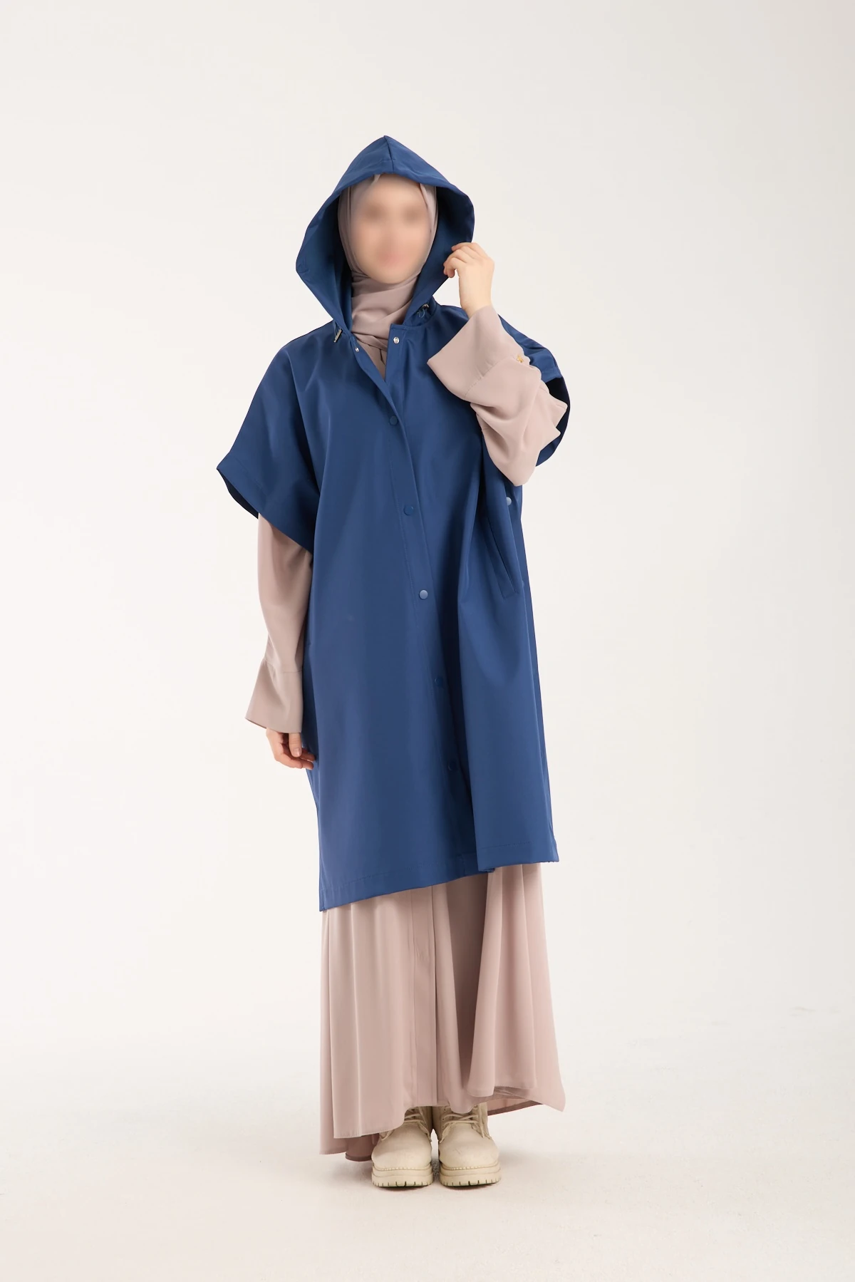 İndigo Panço Yağmurluk