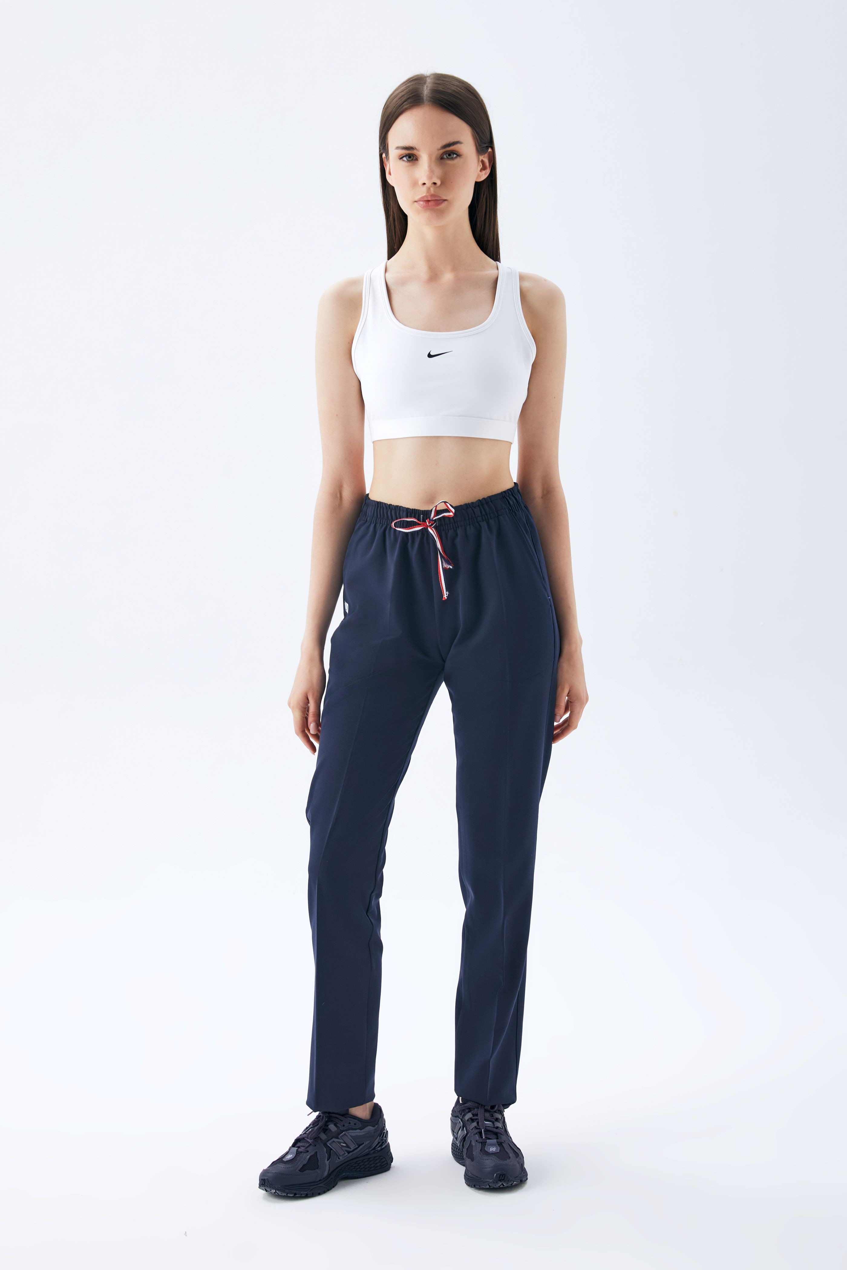 EXCLUSİVE KLASİK KADIN PANTOLON - LACİVERT