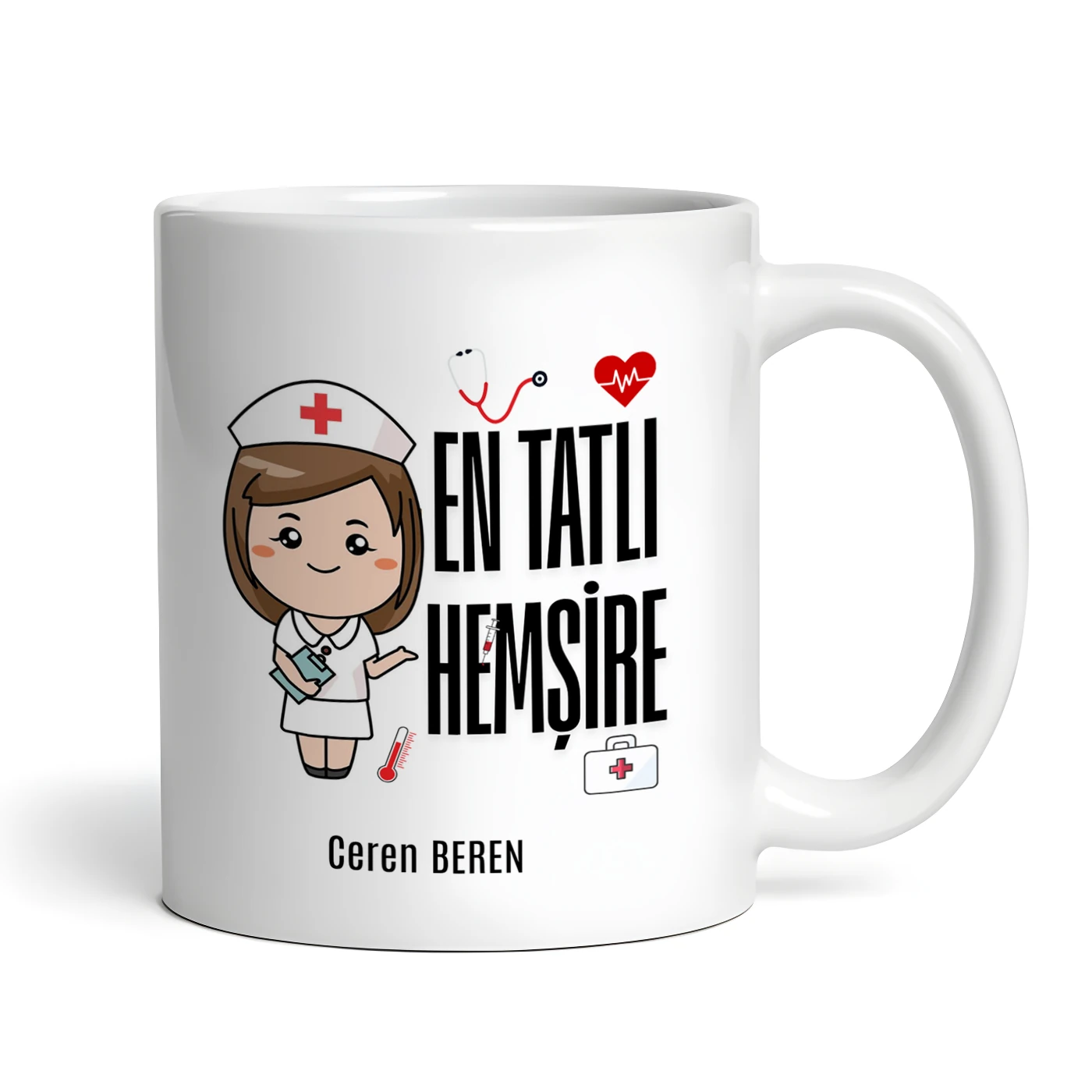 En Tatlı Hemşire Kupa Bardak