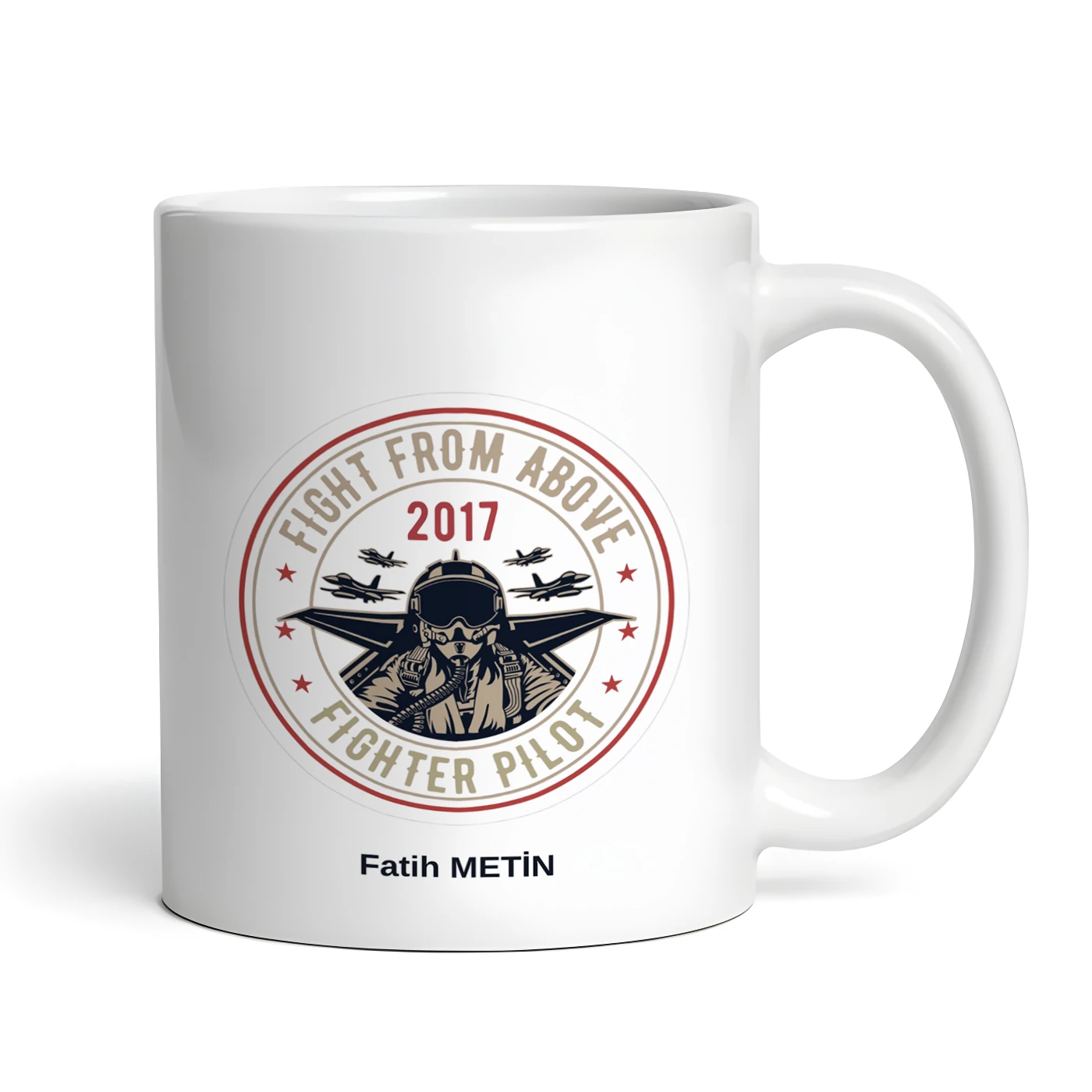 Fighter Pilot Kupa Bardak