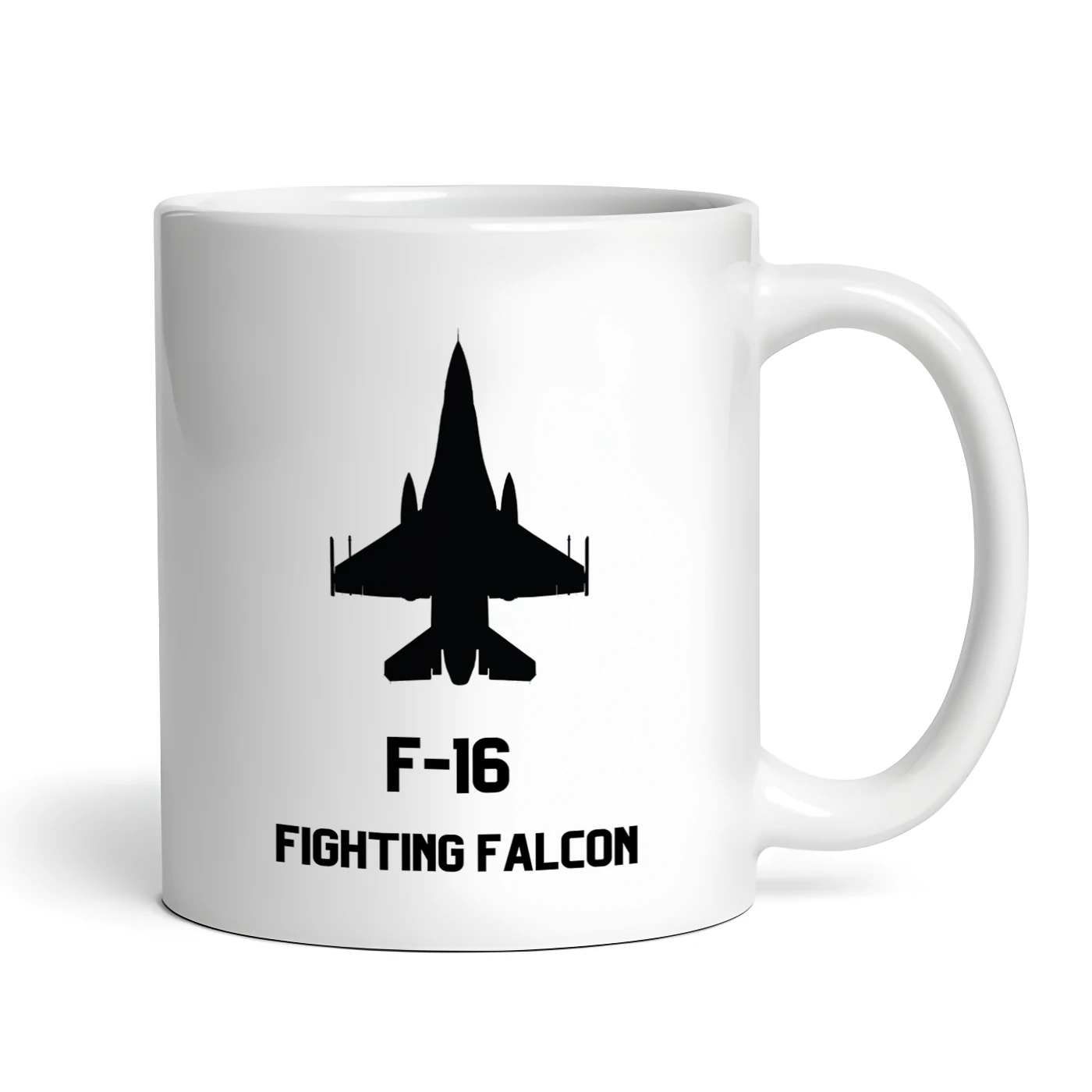 F16 Fighting Falcon Uçak Kupa Bardak