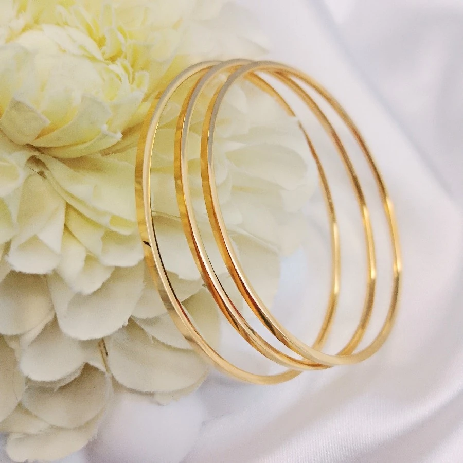 ÇELİK GOLD İNCE 21 CM  KARARMAZ PASLANMAZ AJDA