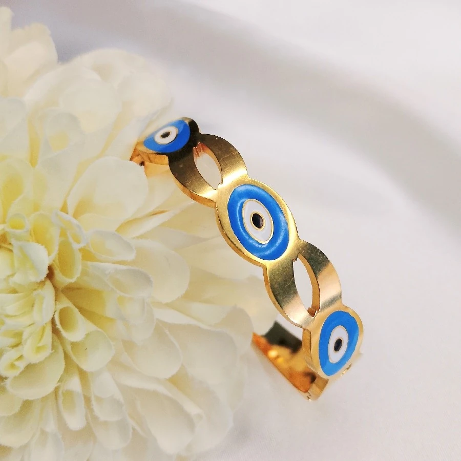 ÇELİK GOLD TAŞLI GÖZLÜ KELEPÇE