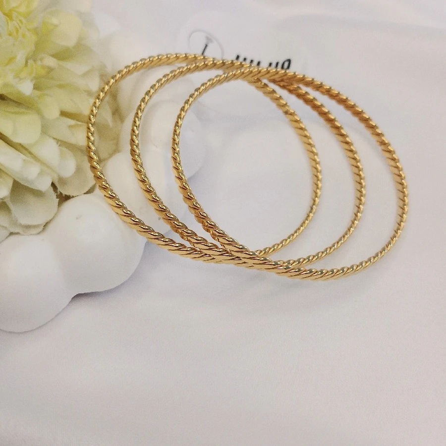 ÇELİK GOLD KARARMAZ PASLANMAZ BURGU BİLEZİK