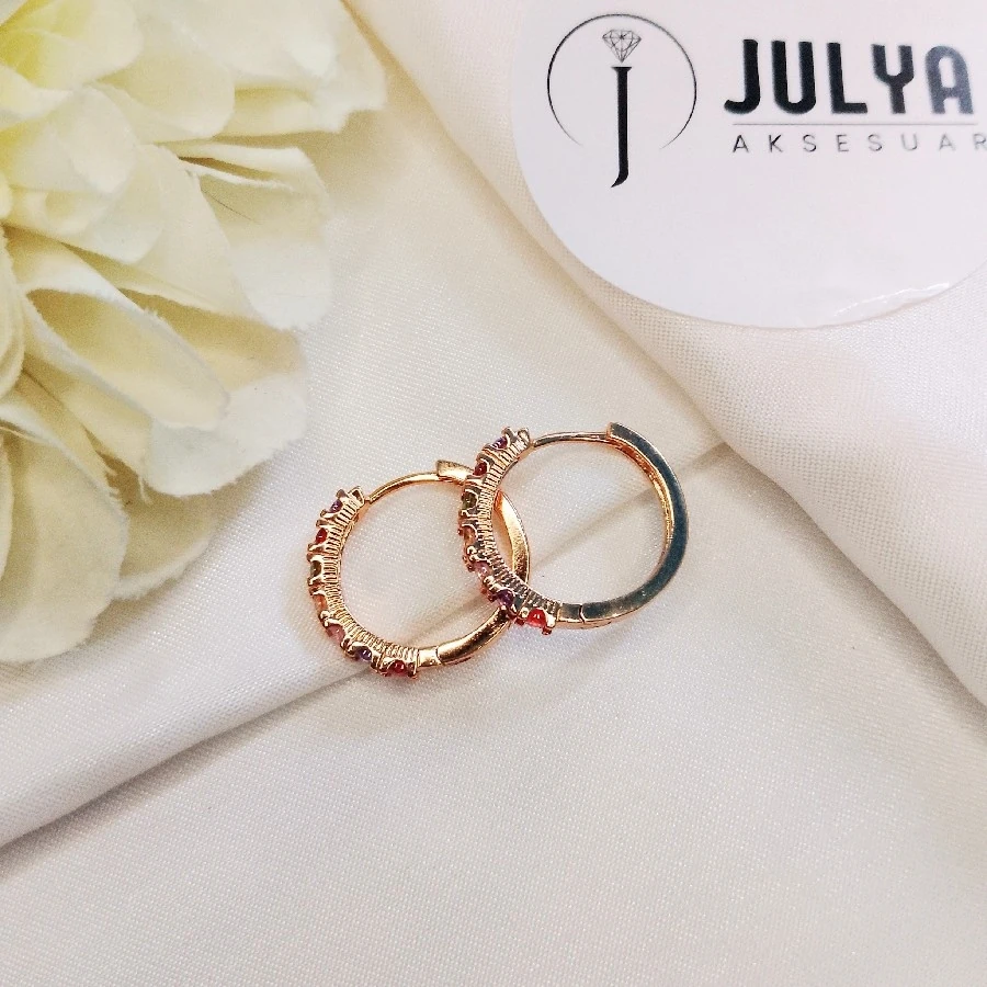 ÇELİK  VİP XUPİNG KARARMAZ PASLANMAZ HALKA KÜPE