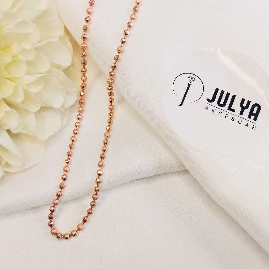 ROSE ÇELİK 45+5 CM KARARMAZ PASLANMAZ XUPING KOLYE