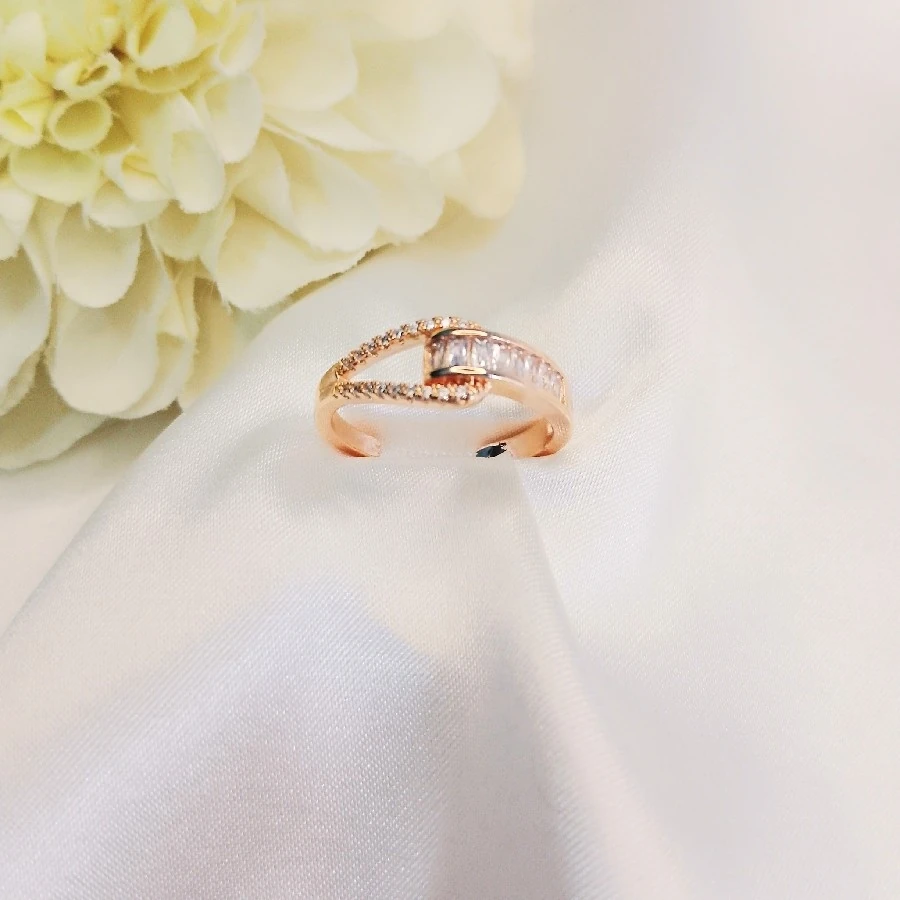 ÇELİK GOLD TAŞLI AYARLANABİLİR  YÜZÜK