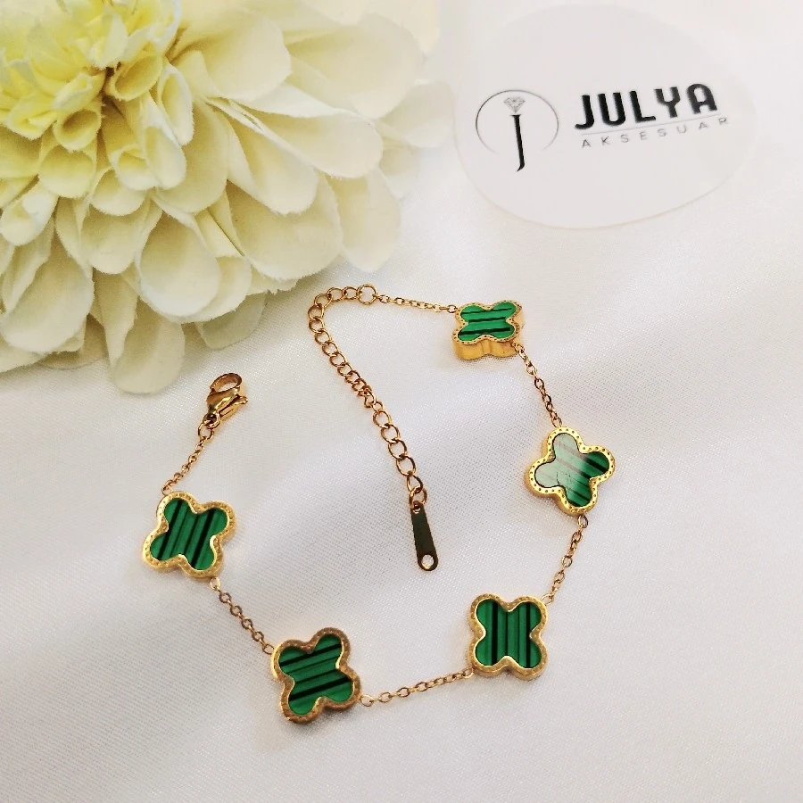 ÇELİK GOLD KARARMAZ PASLANMAZ YEŞİL RENK   MARKA