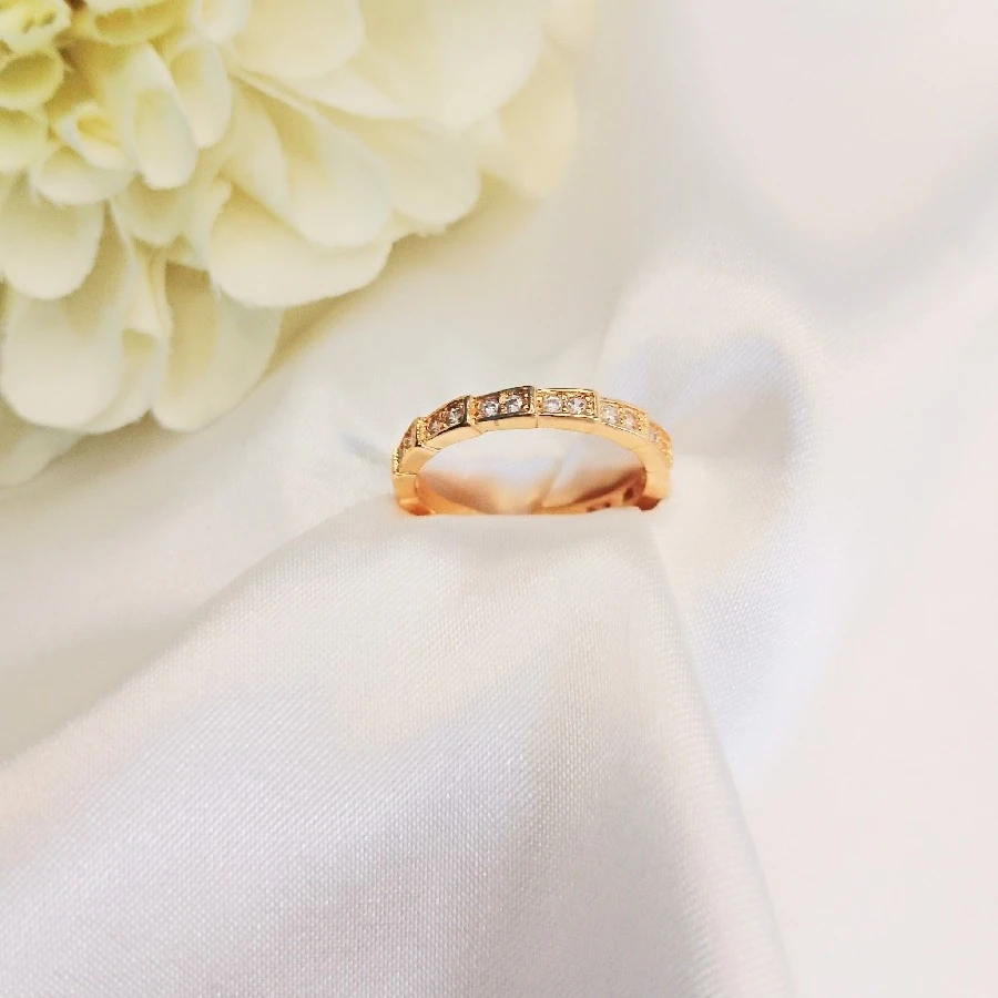 ÇELİK GOLD TAŞLI AYARLANABİLİR KADIN YÜZÜK