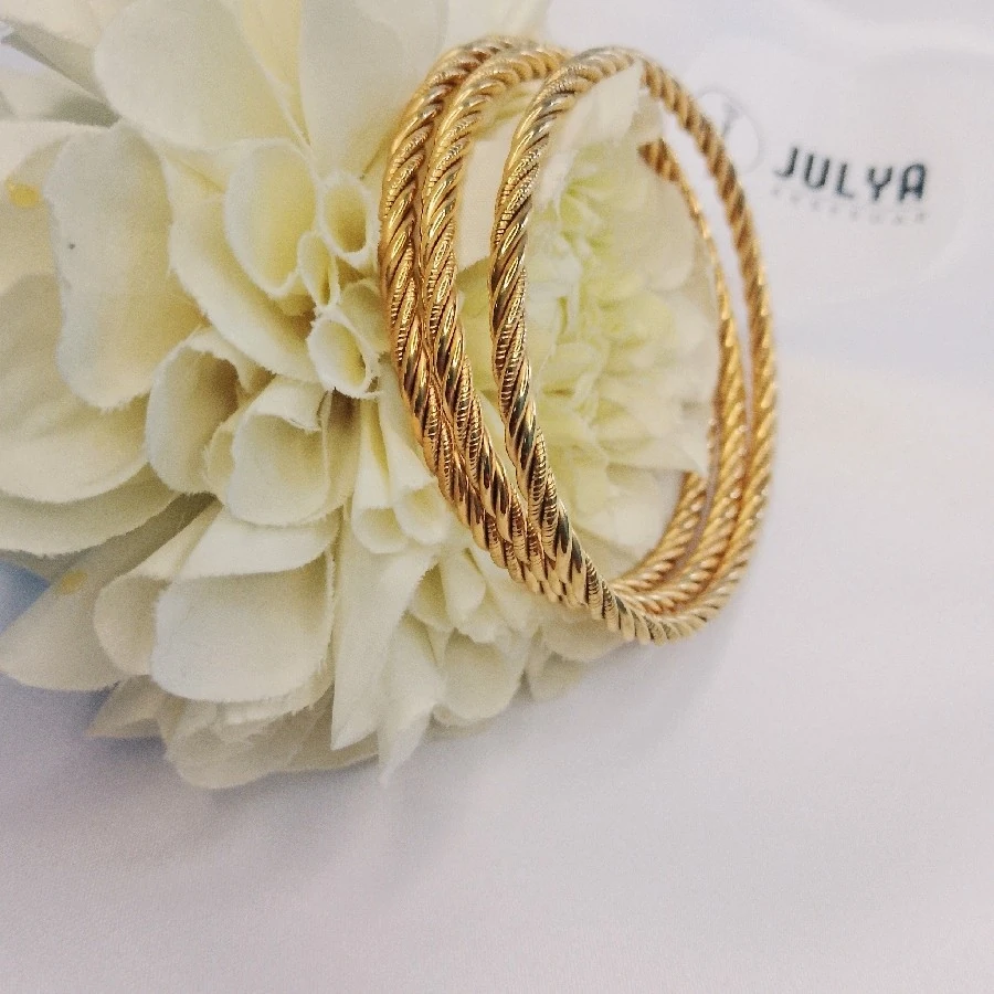 ÇELİK GOLD KARARMAZ PASLANMAZ 20 CM BURGU BİLEZİK