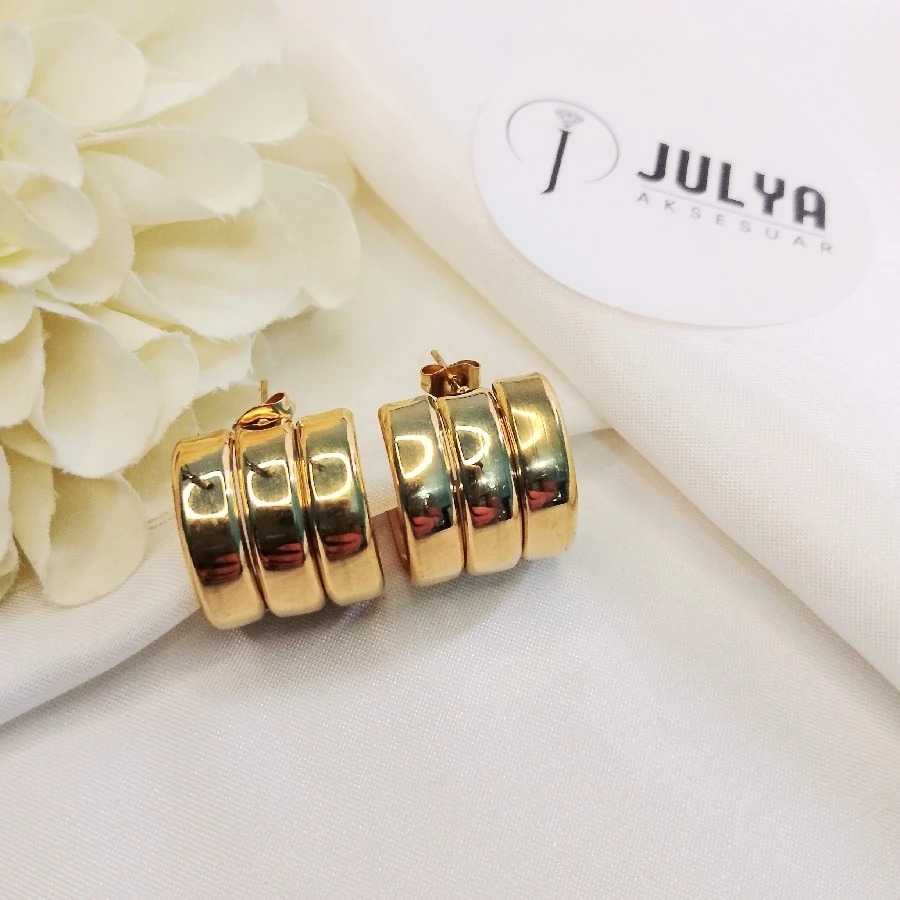 ÇELİK GOLD KARARMAZ PASLANMAZ  MRKA KÜPE