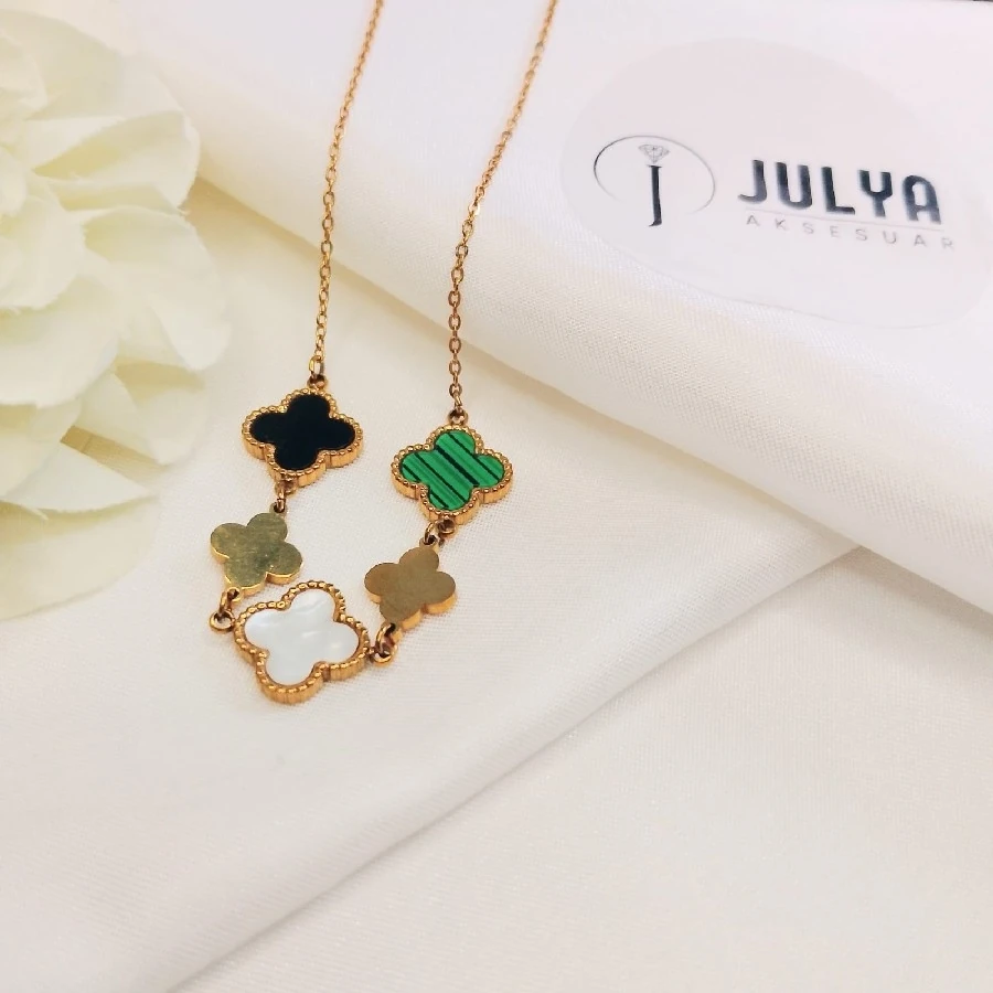 ÇELİK GOLD KARARMAZ PASLANMAZ RENKLİ  MARKA 45+5 CM KOLYE