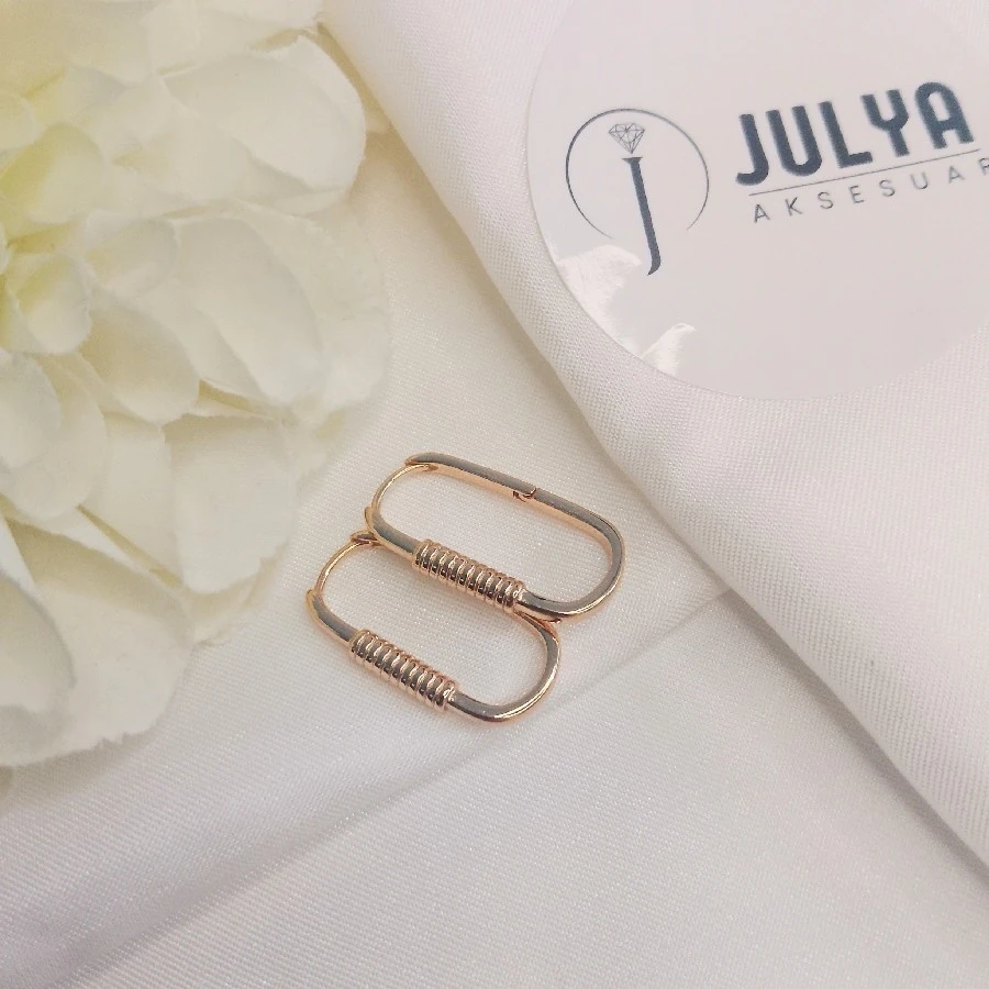 ÇELİK VİP XUPİNG KARARMAZ PASLANMAZ  HALKA KÜPE