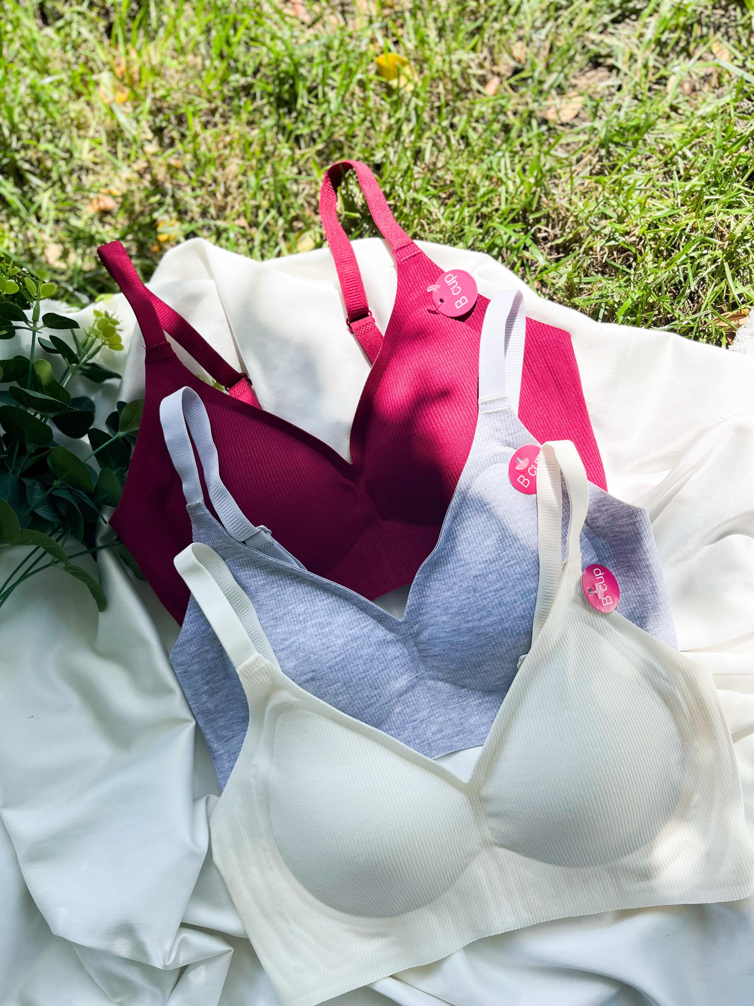 Flexfit Dikişsiz Toparlayıcı Sütyen Kumaş Balenli - Pedli - Hayalet Bralet - krem