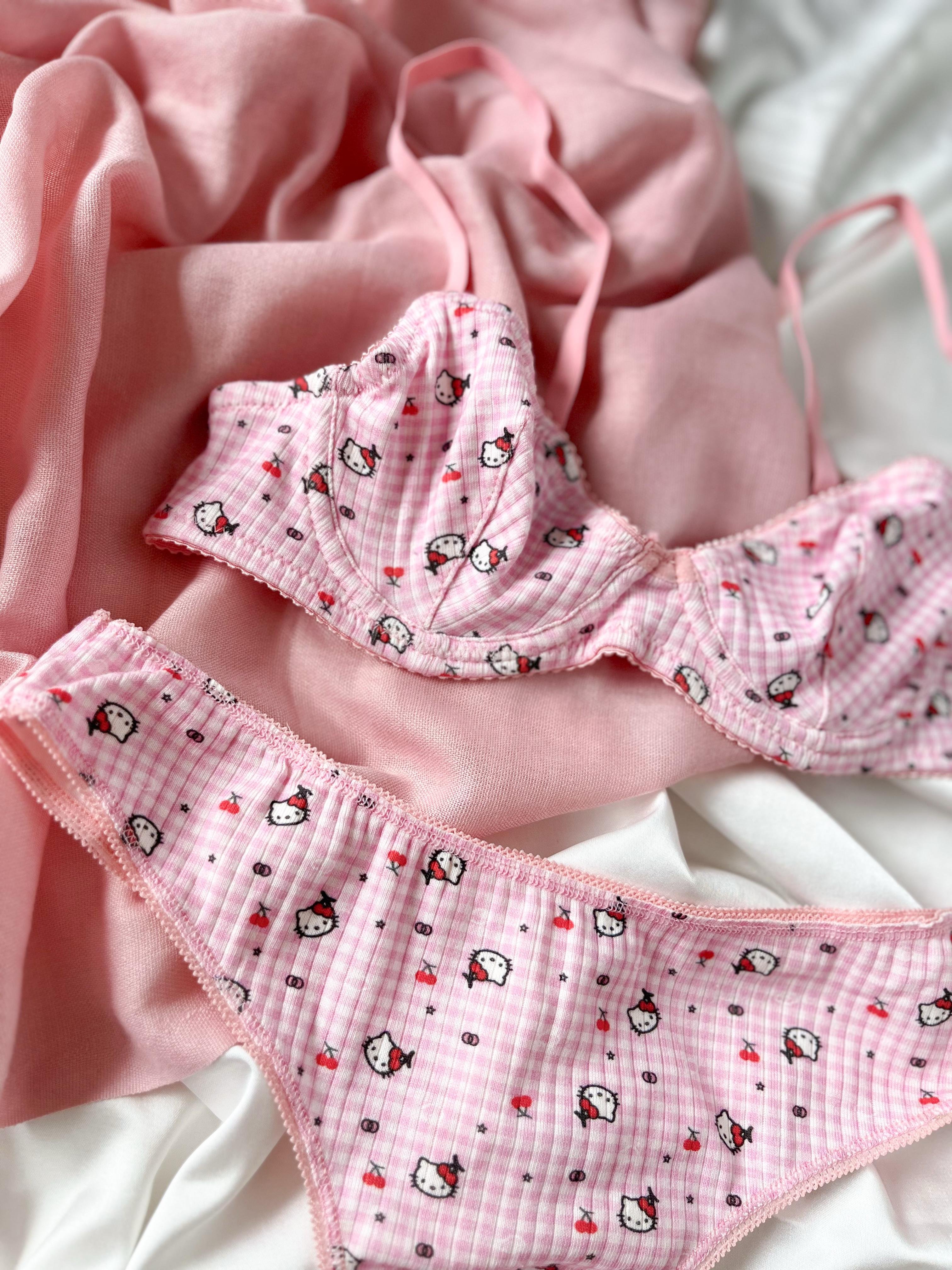 Blush Crush Modal Kumaş Bralet Brazilian Külot Takımı - Pembe