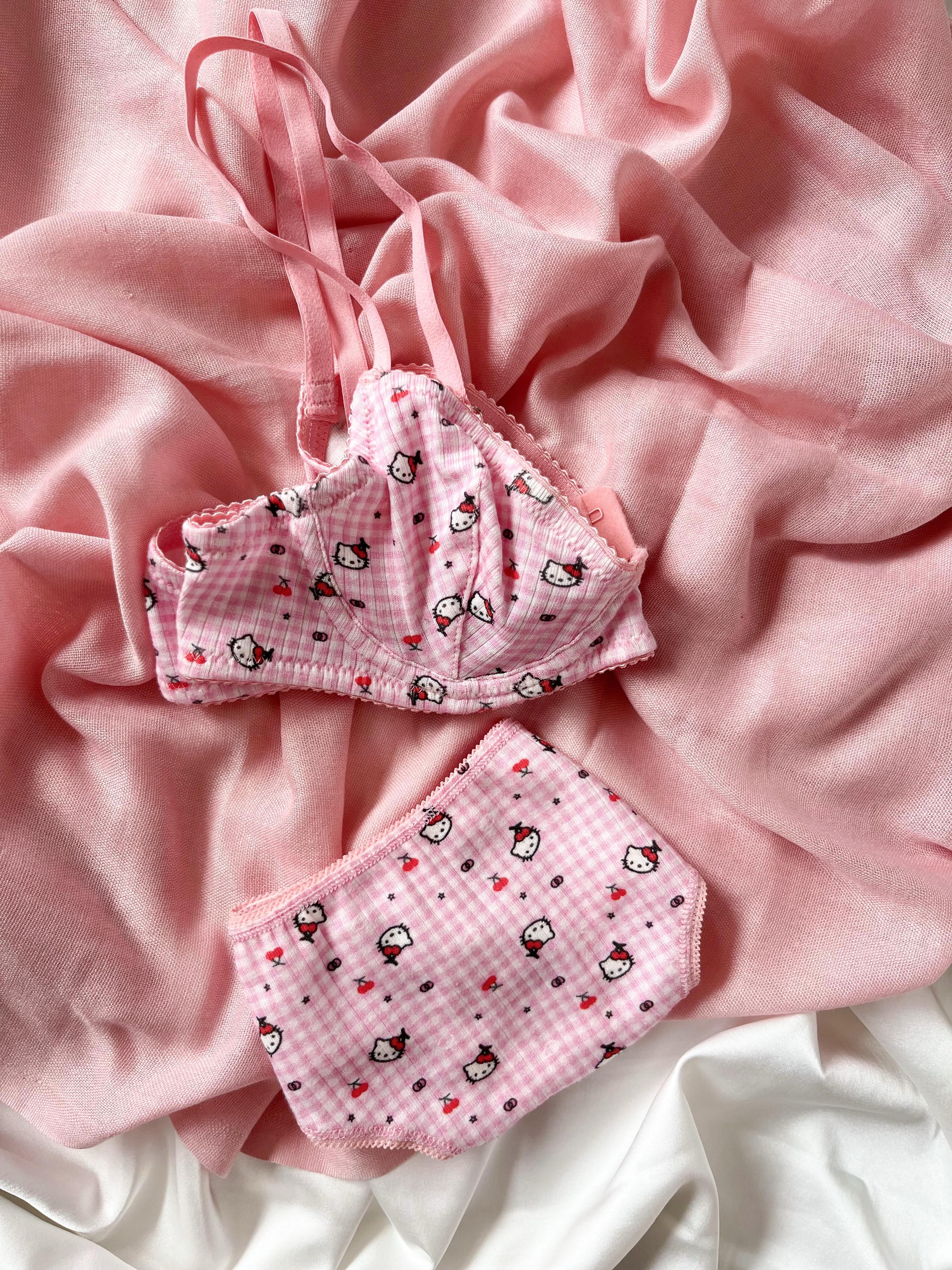 Blush Crush Modal Kumaş Bralet Brazilian Külot Takımı - Pembe