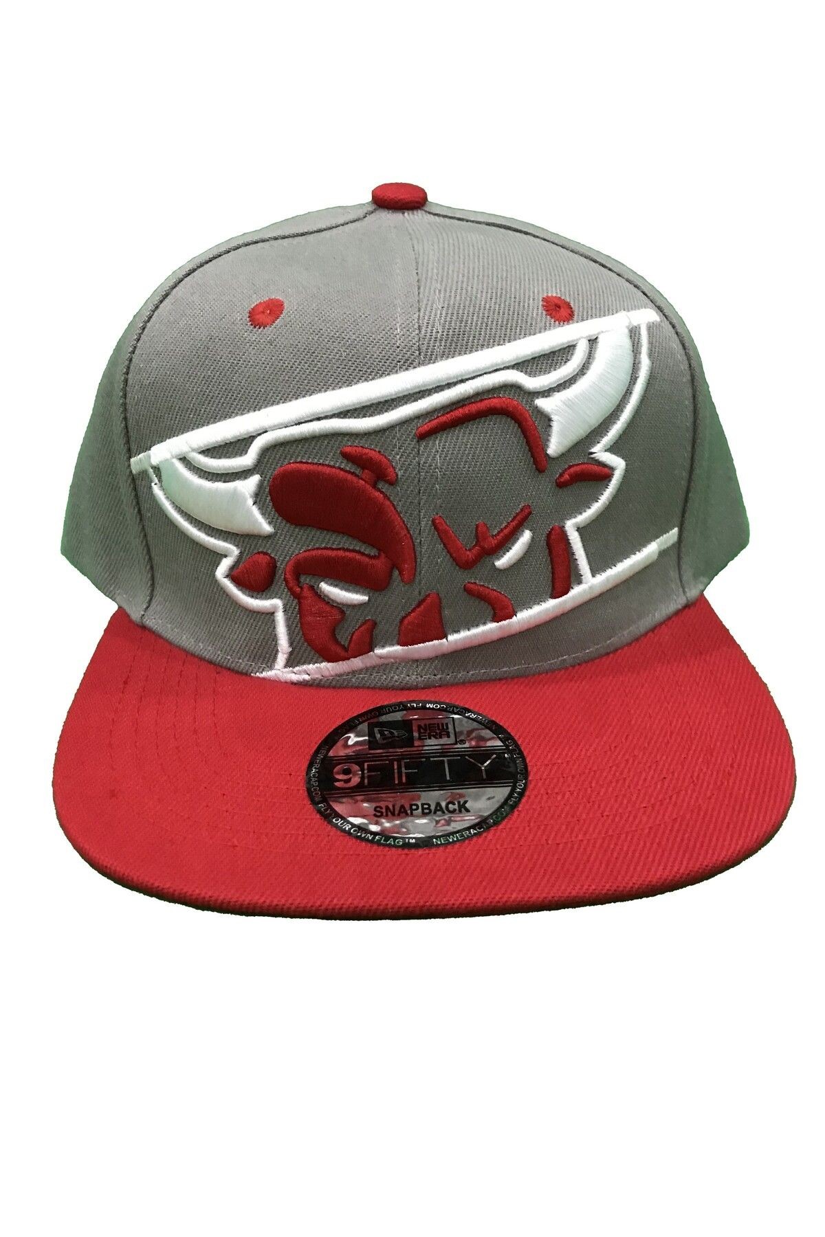 Chicago Bulls Hip-Hop Şapka (Özel Kolleksiyon) - Siyah - Kırmızı