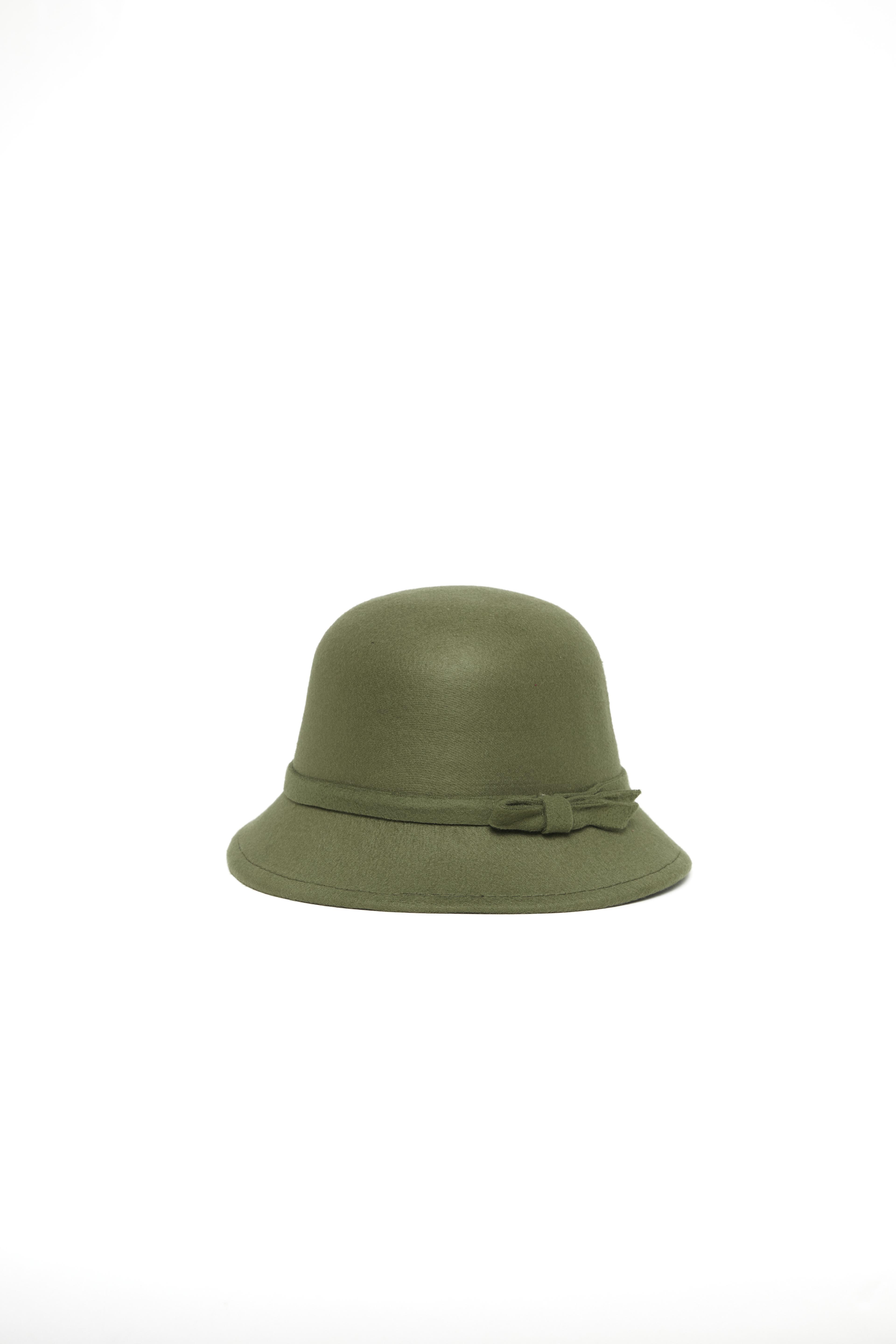 Kaşe Kaşmir - Bayan Bucket Fotör - Yeşil