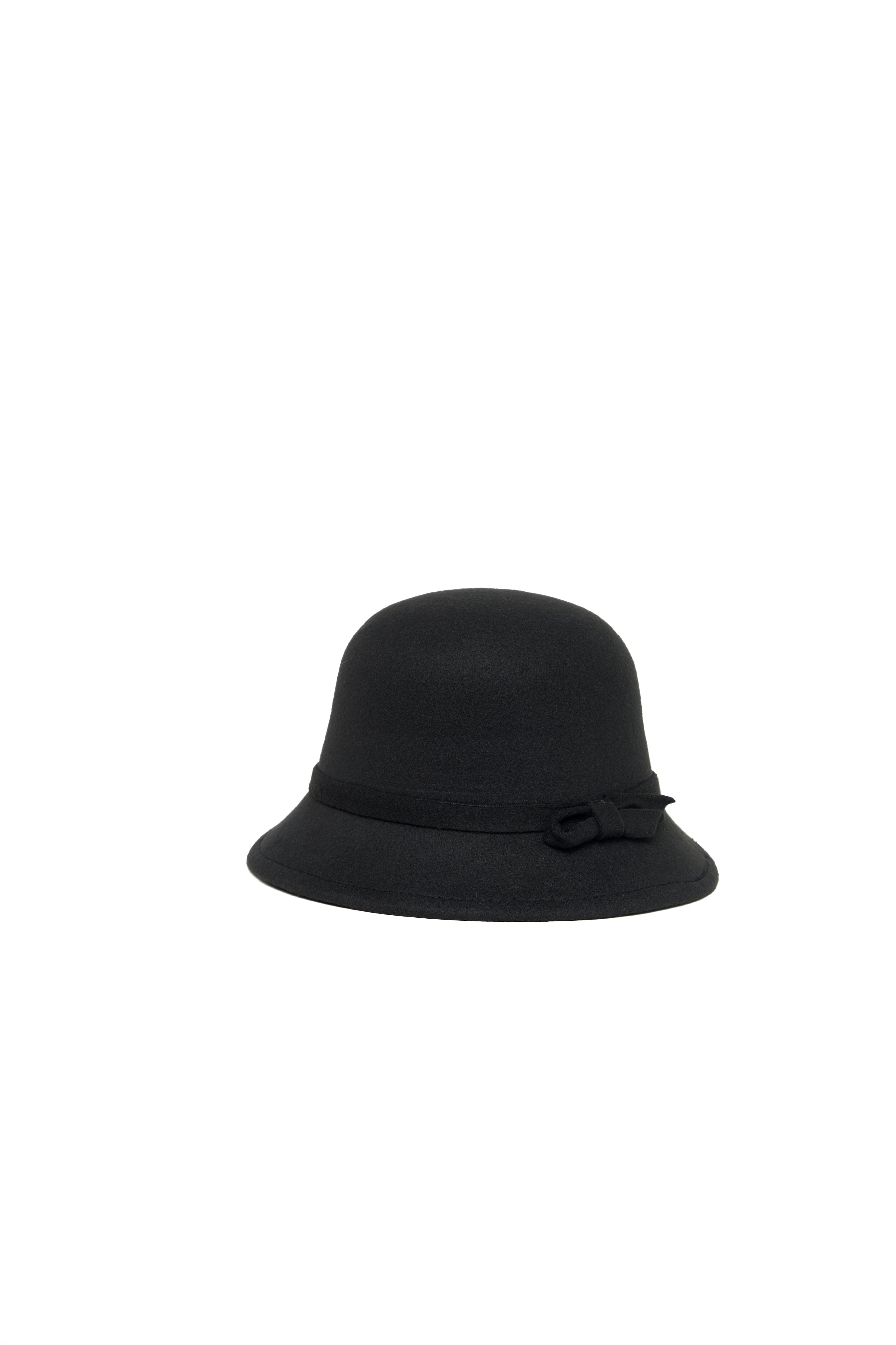 Kaşe Kaşmir - Bayan Bucket Fotör - Siyah