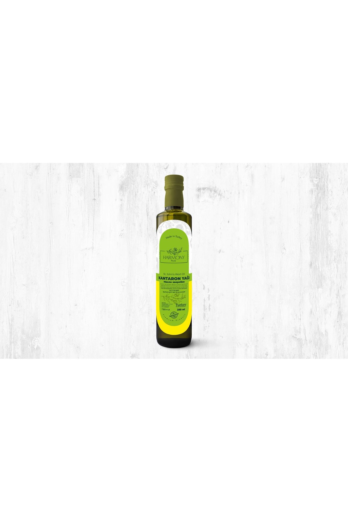 Kantaron Yağı 250 ml Doğal Ve Saf Sarı Kantoron Yağı
