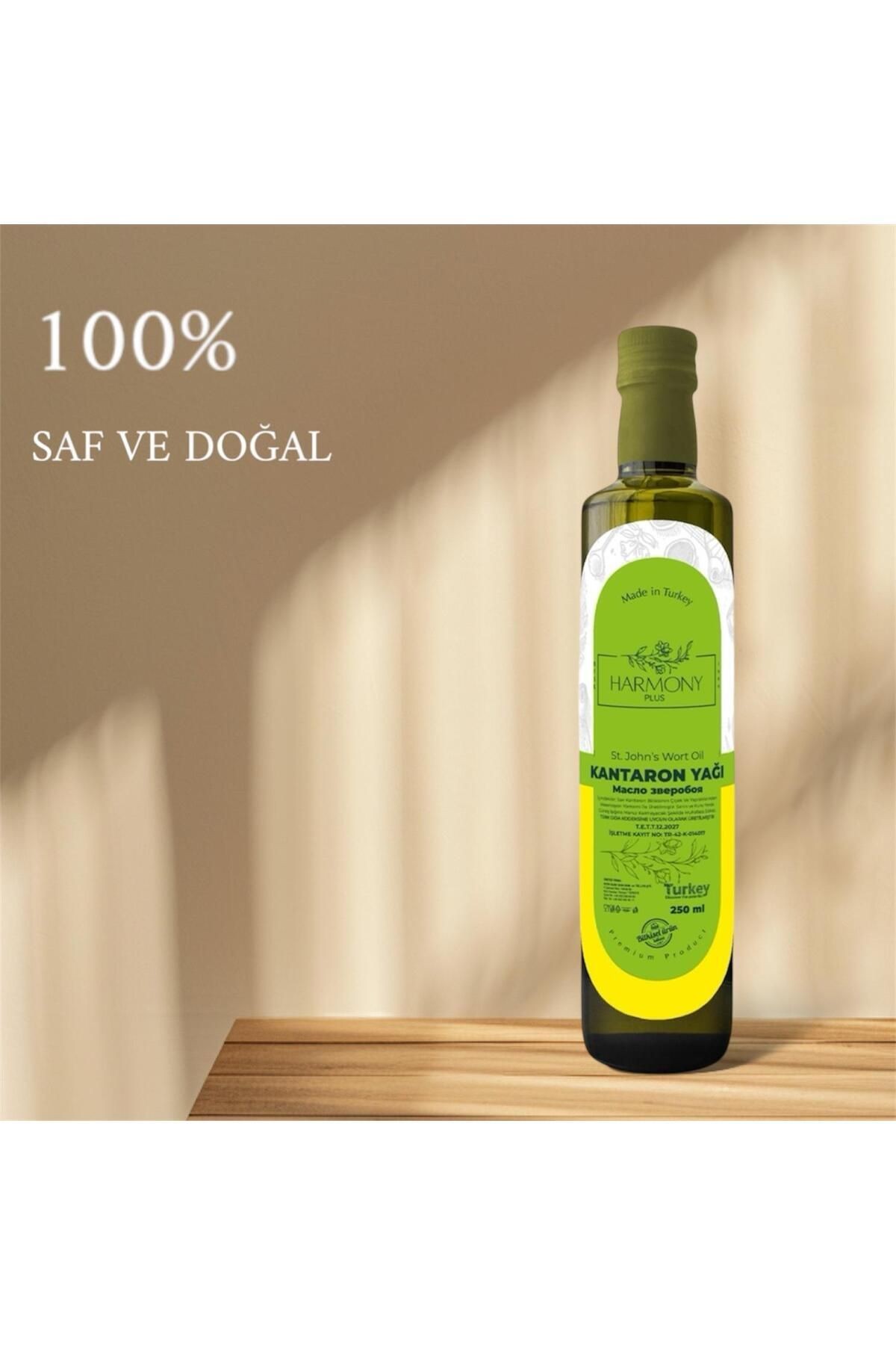 Kantaron Yağı 250 ml Doğal Ve Saf Sarı Kantoron Yağı