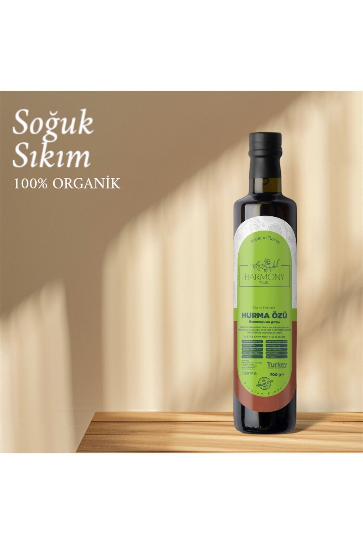 Hurma Özü 700 Gr (Soğuk Sıkım)