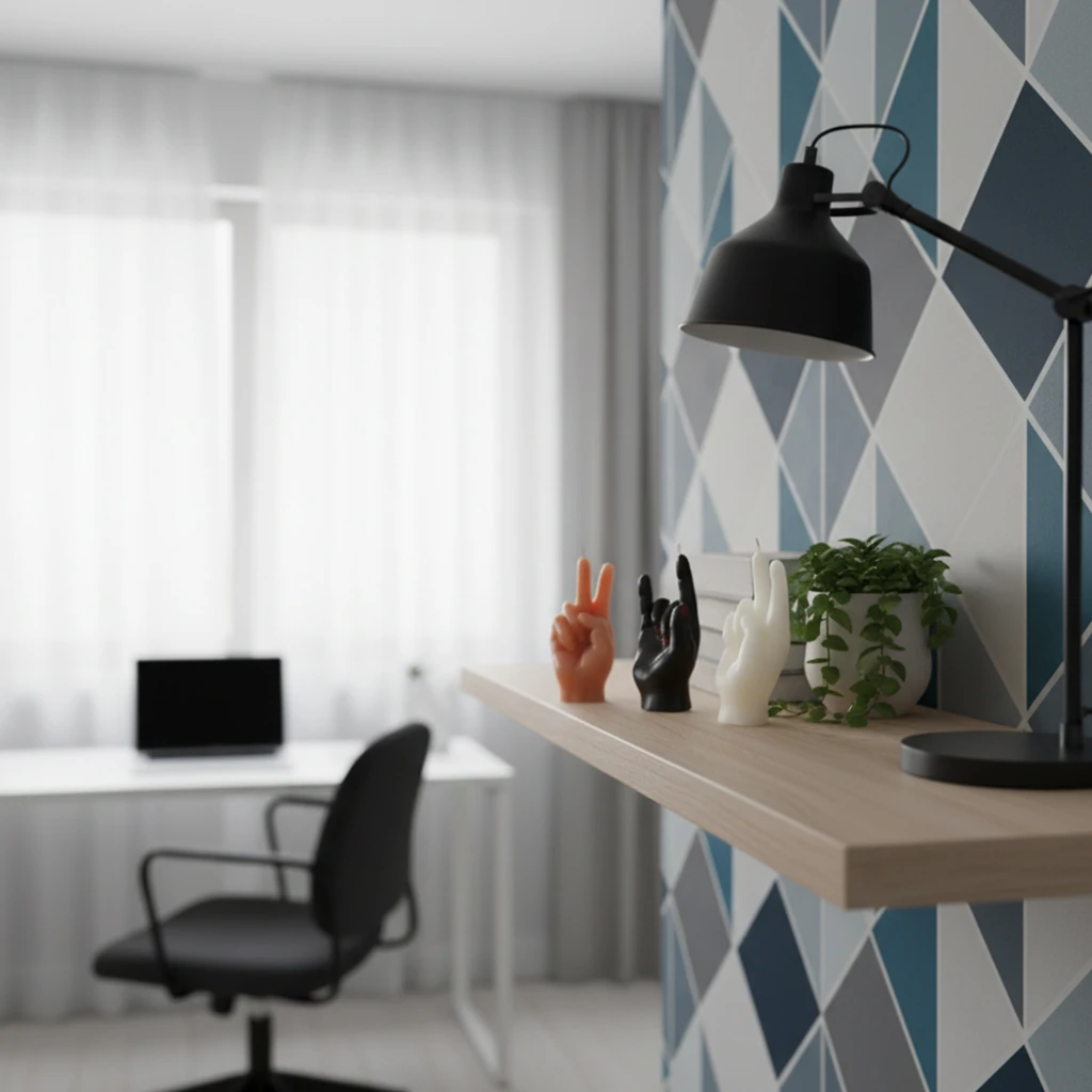 El - Üçlü Mum Seti