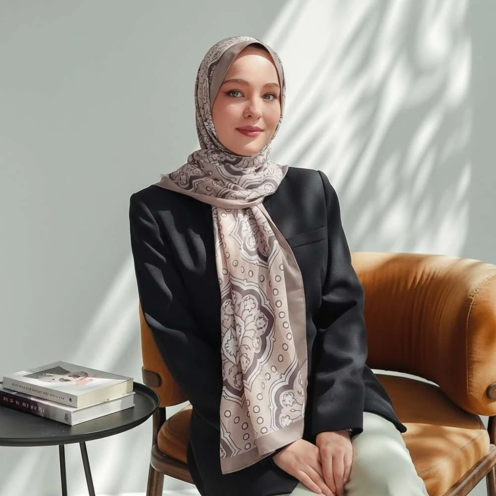 Hemini Serisi Bej Şal