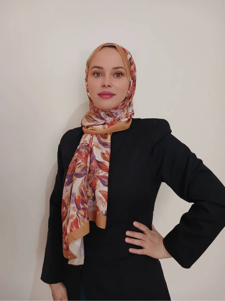 Gazal Serisi Kahve Şal